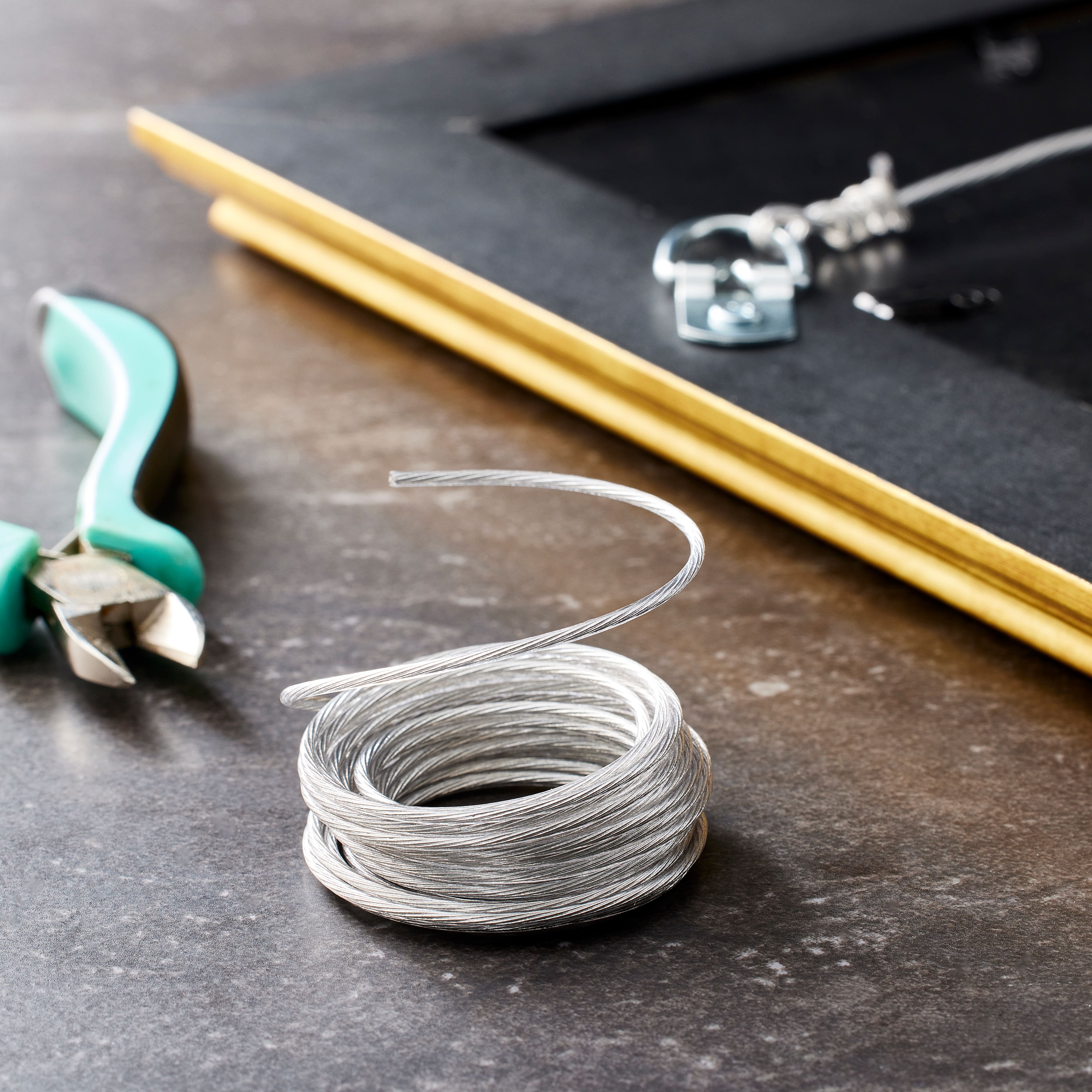 24 Pack: Professional Coated Picture Hanging Wire