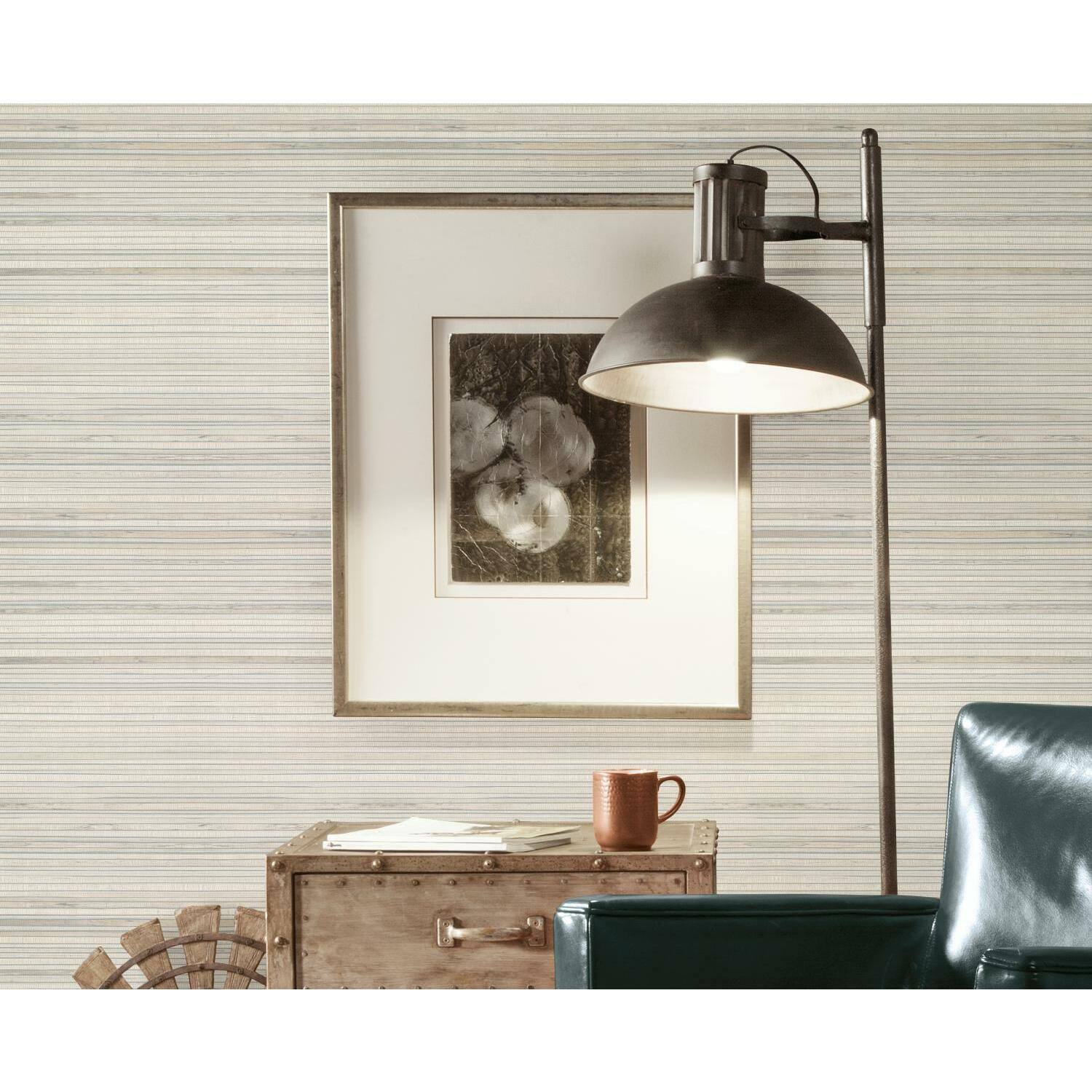 RoomMates Faux Bamboo Grasscloth Peel & Stick Wallpaper