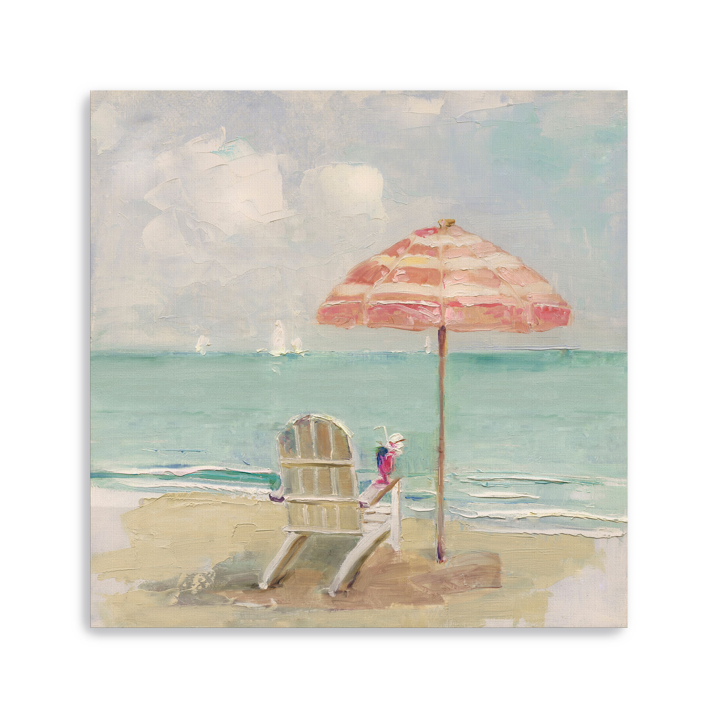 Beach Life I Canvas Giclee
