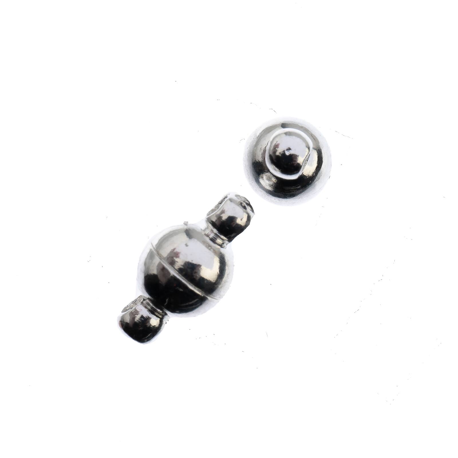 John Bead Must Have Findings 6mm Round Magnetic Clasps