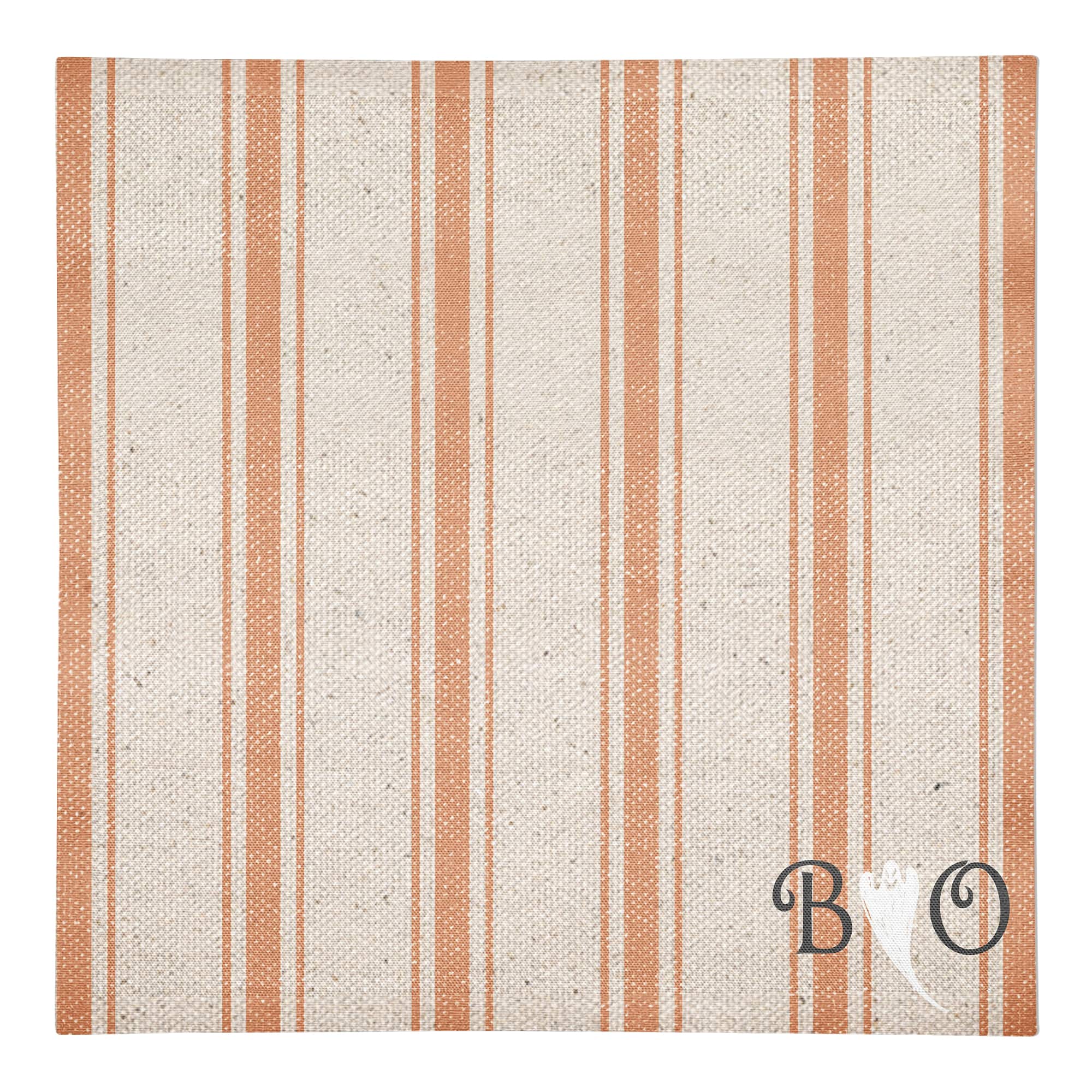 Boo Ghost 10" x 10" Cotton Twill Napkin