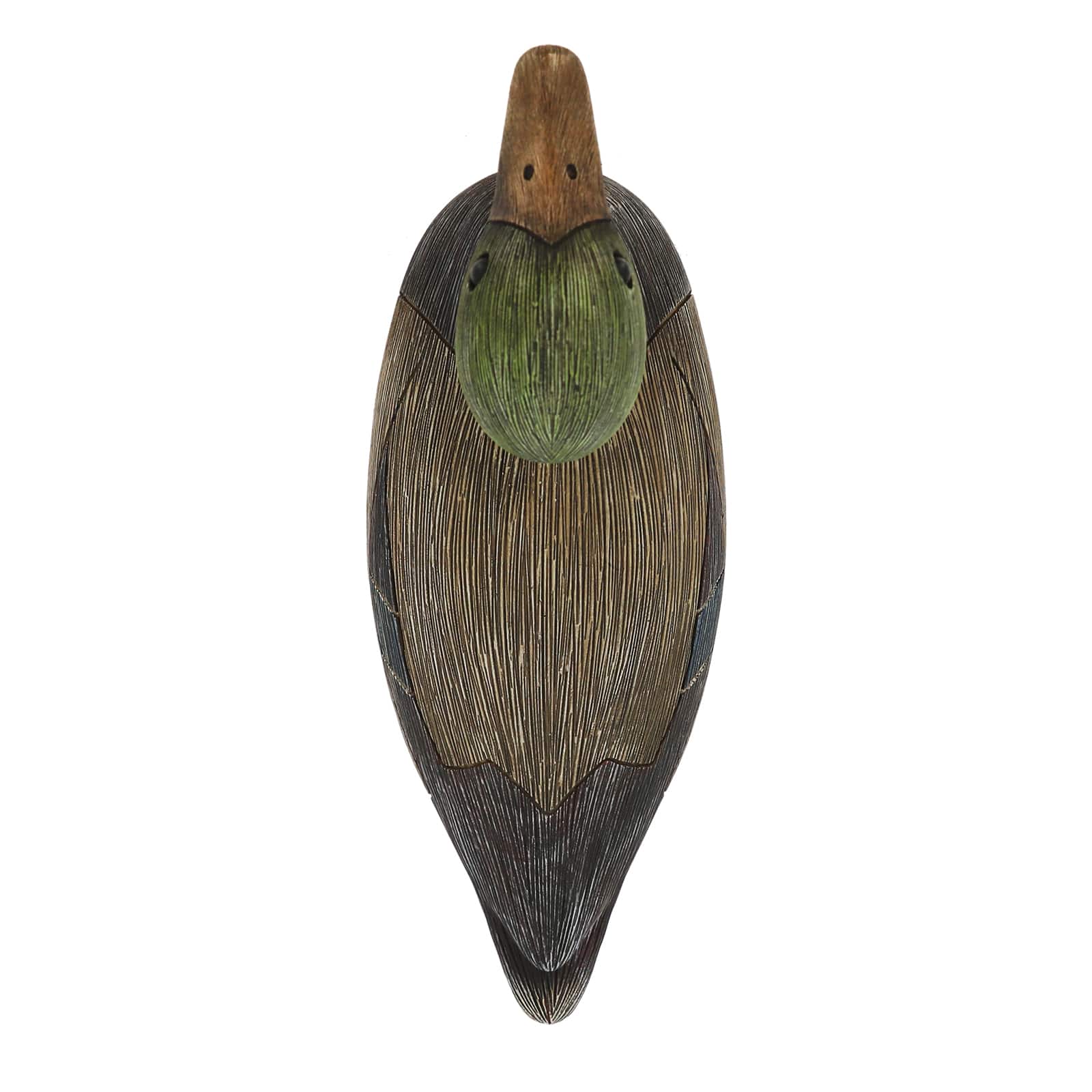 10.75" Brown & Green Duck Tabletop Décor by Ashland®