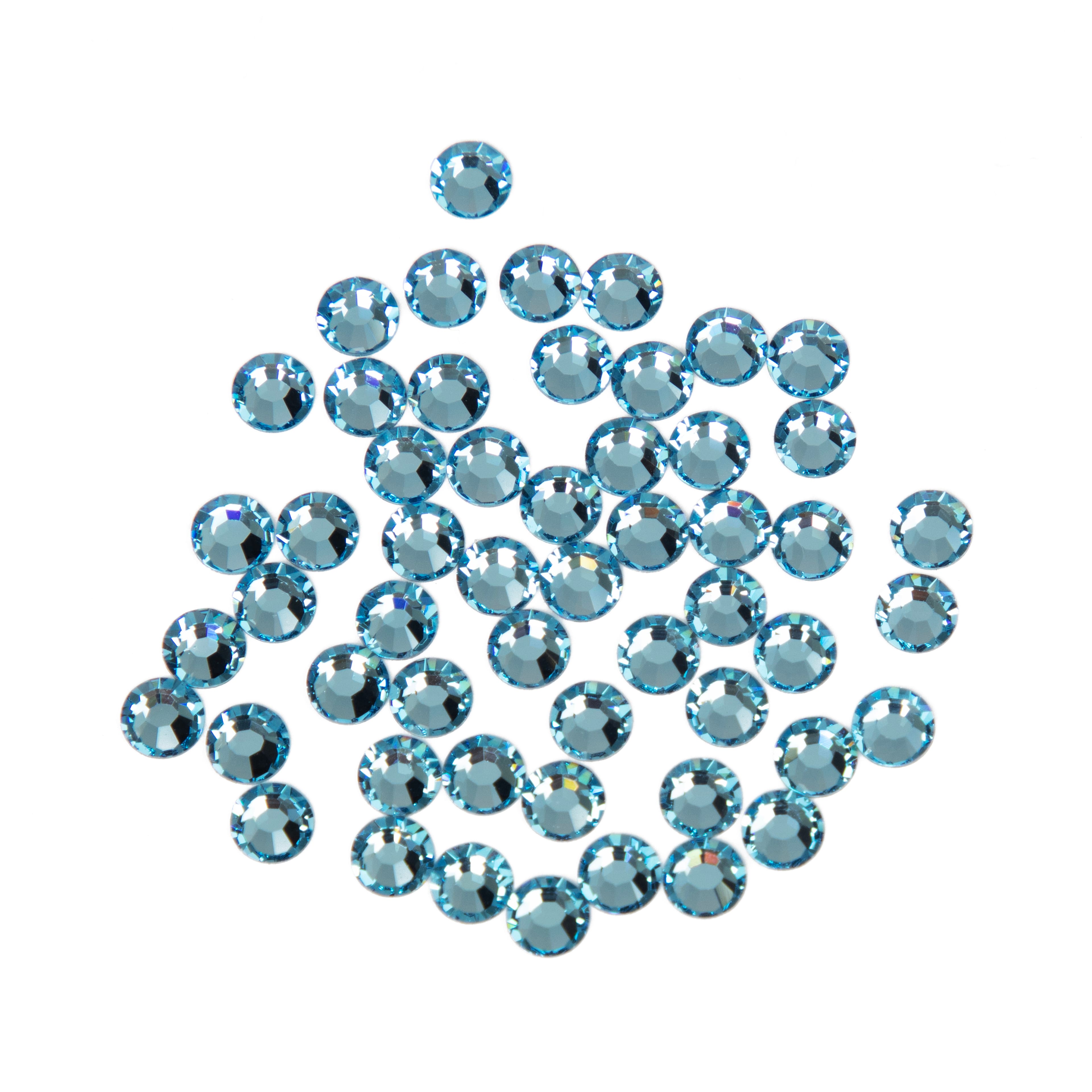 6 Packs: 55 ct. (330 total) SS16 Round Flatback Austrian Crystals by Bead Landing