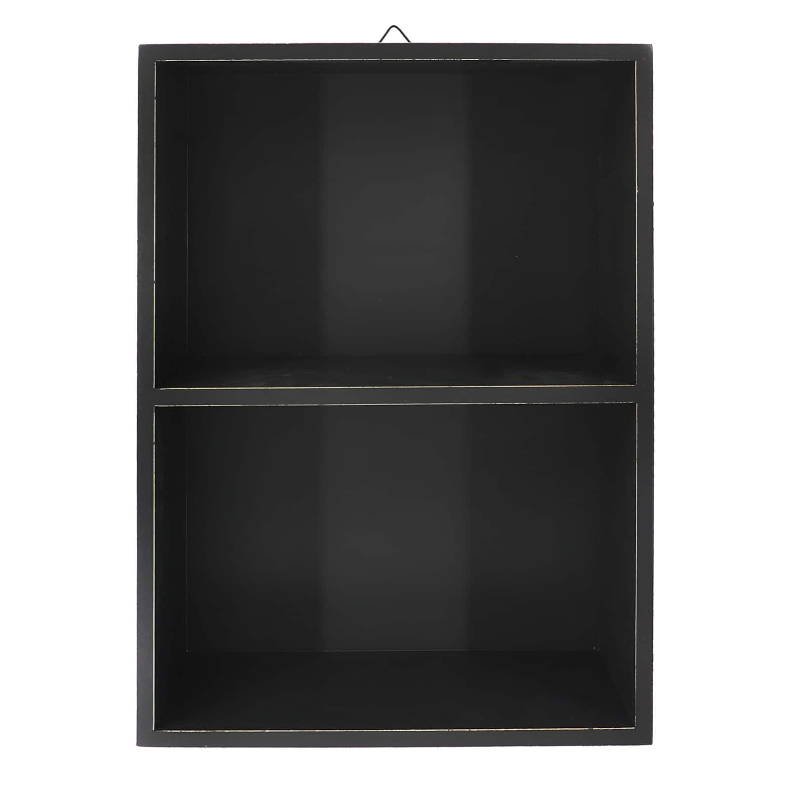 14" Black Shelf Wall Décor by Ashland®