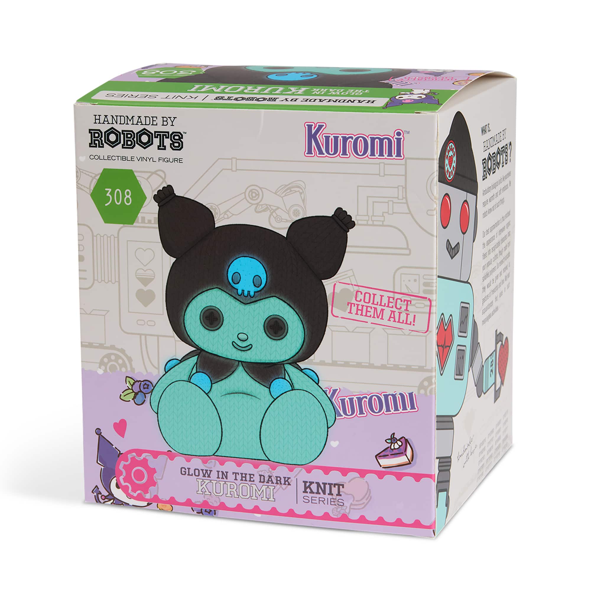 Handmade by Robots™ Hello Kitty® & Friends Kuromi Collectible Vinyl Figure