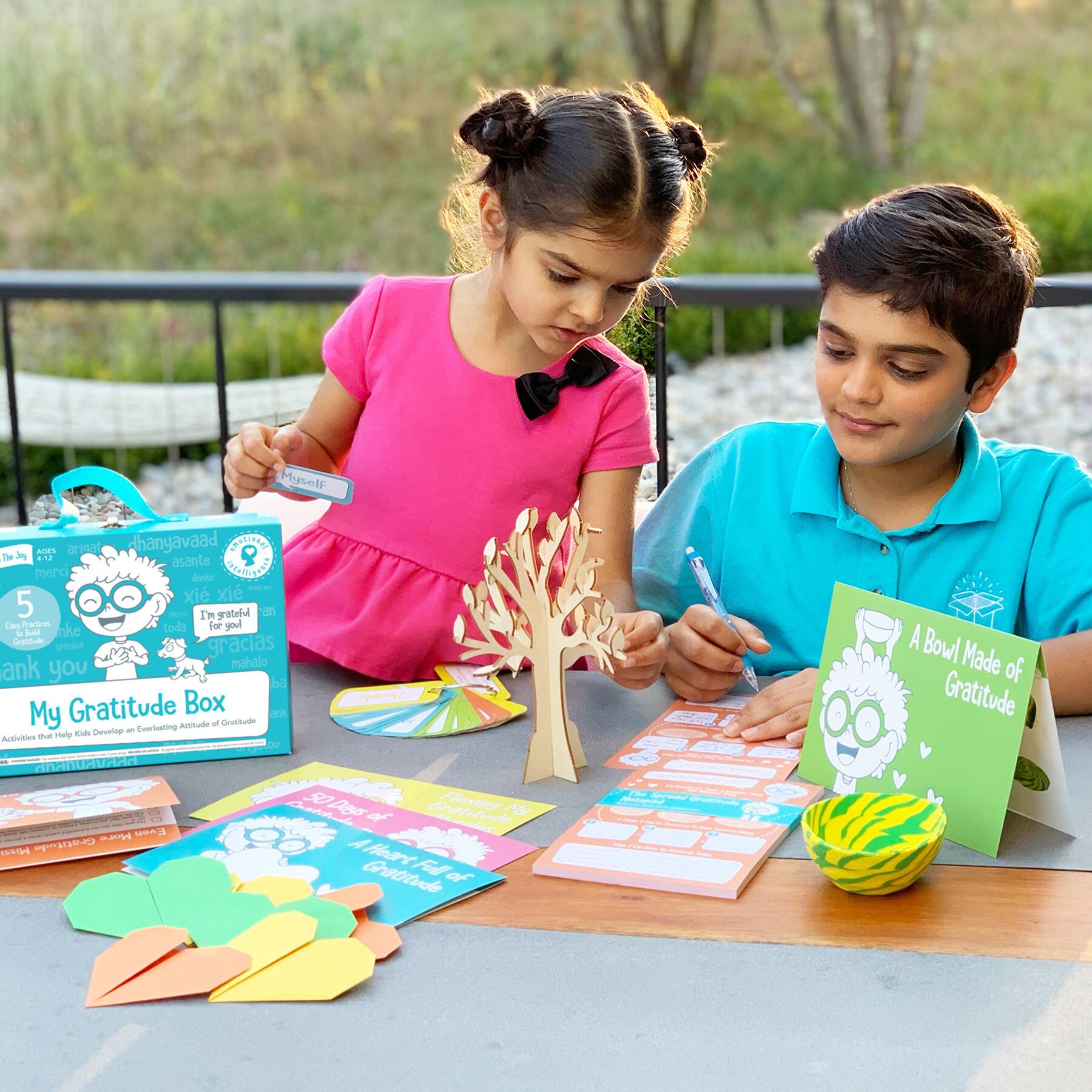 My Gratitude Box Activities for Kids Kit