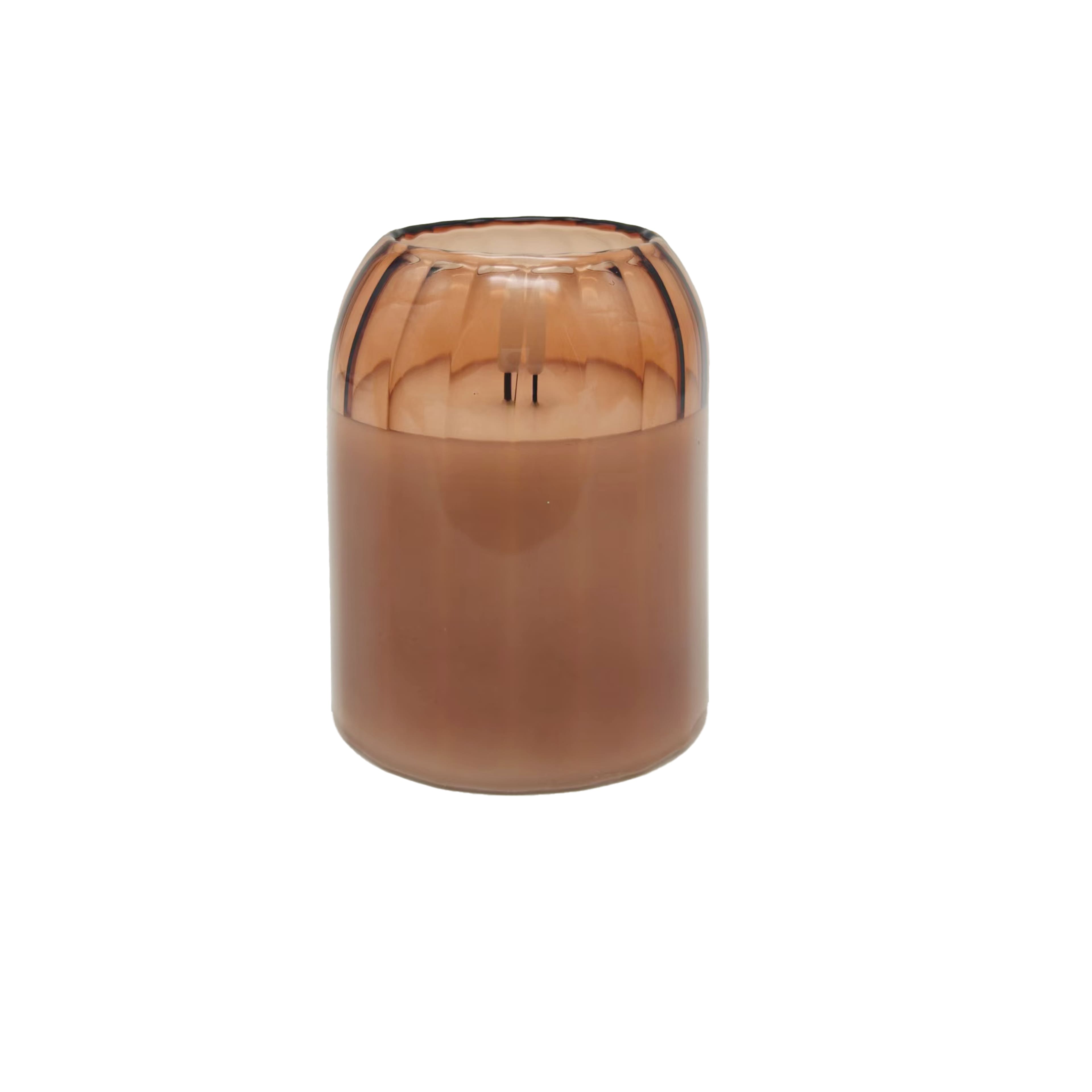 LED Domed Glass Wax Candle by Ashland