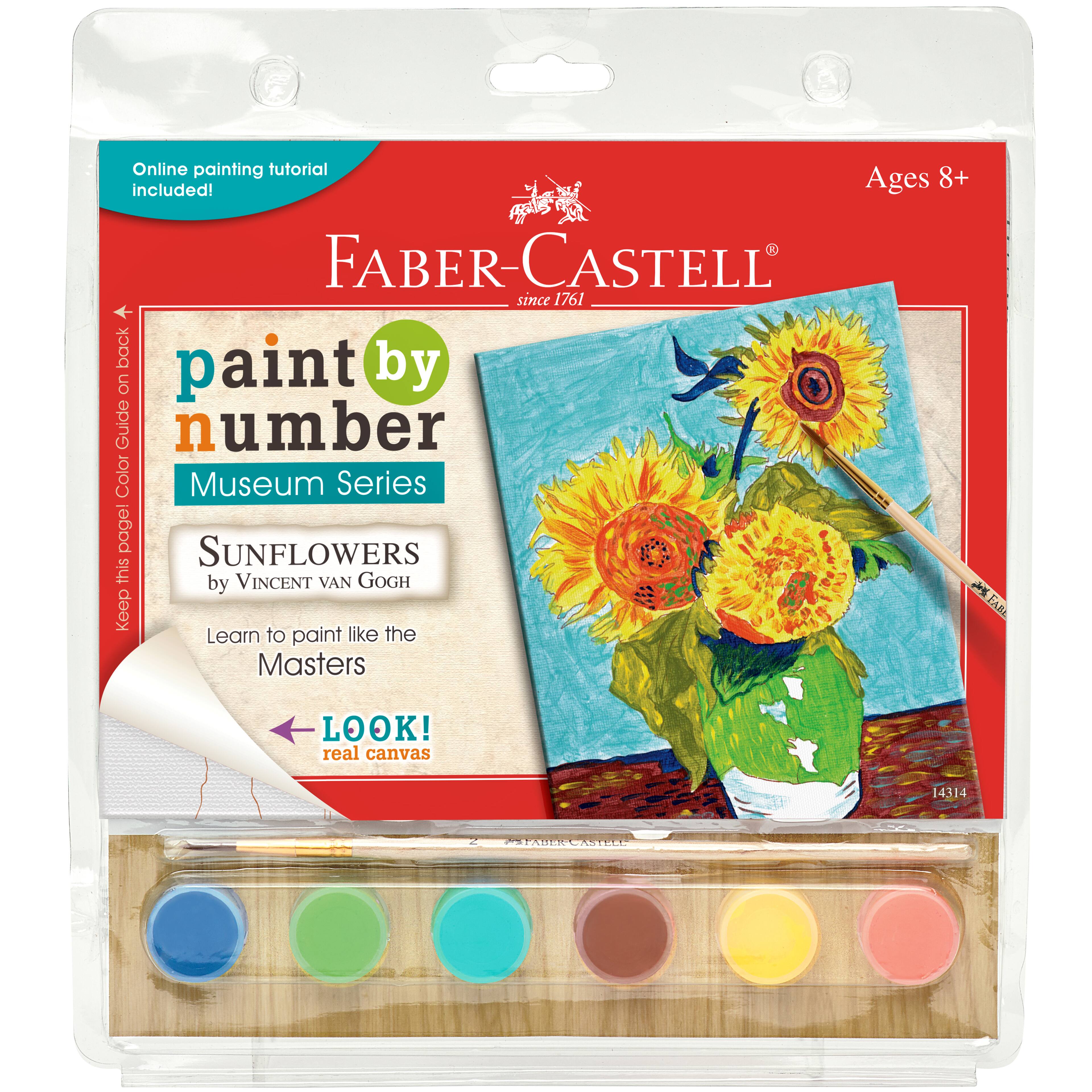 Faber-Castell Paint By Number Museum Series, Sunflowers