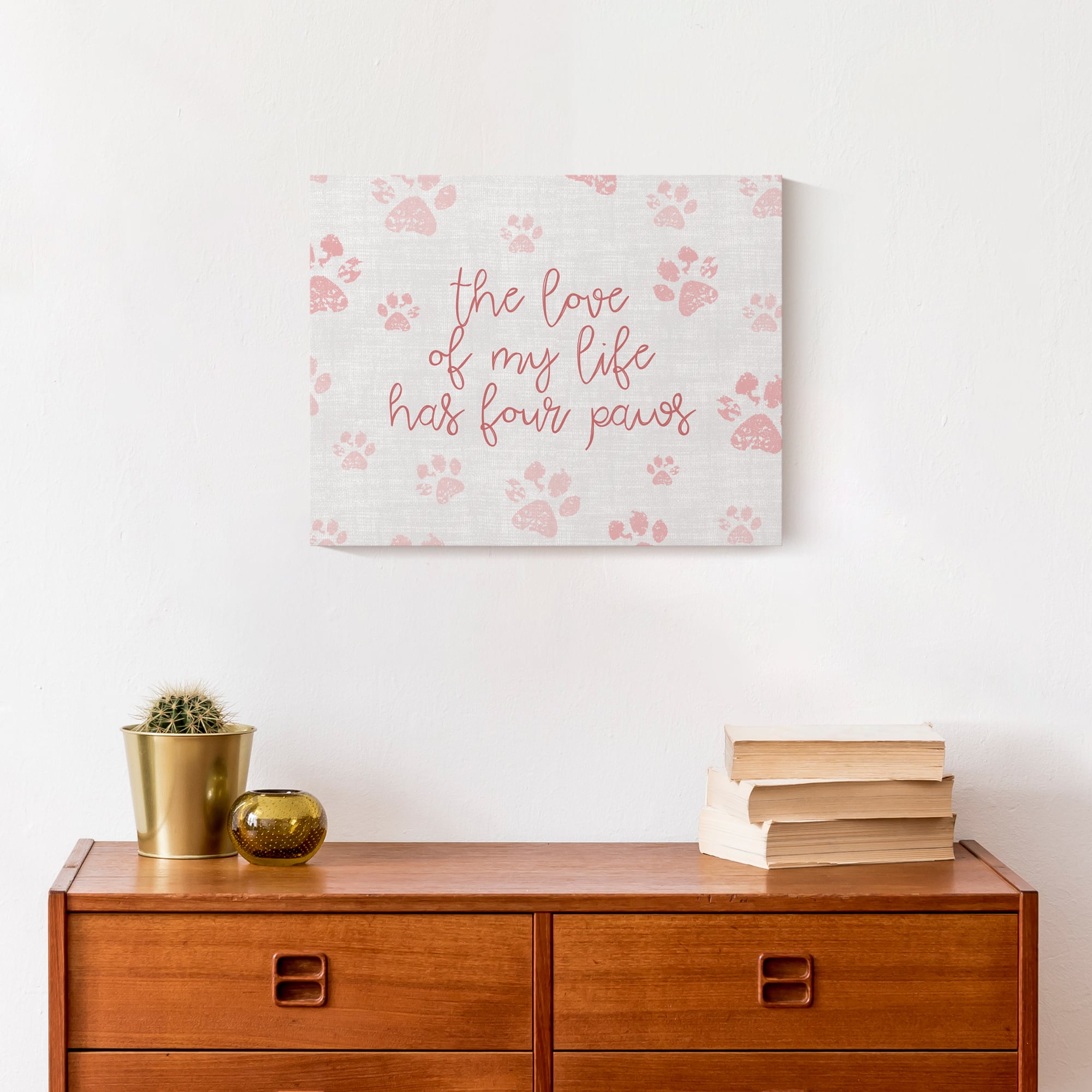 Love Of My Life 11" x 14" Canvas Wall Art