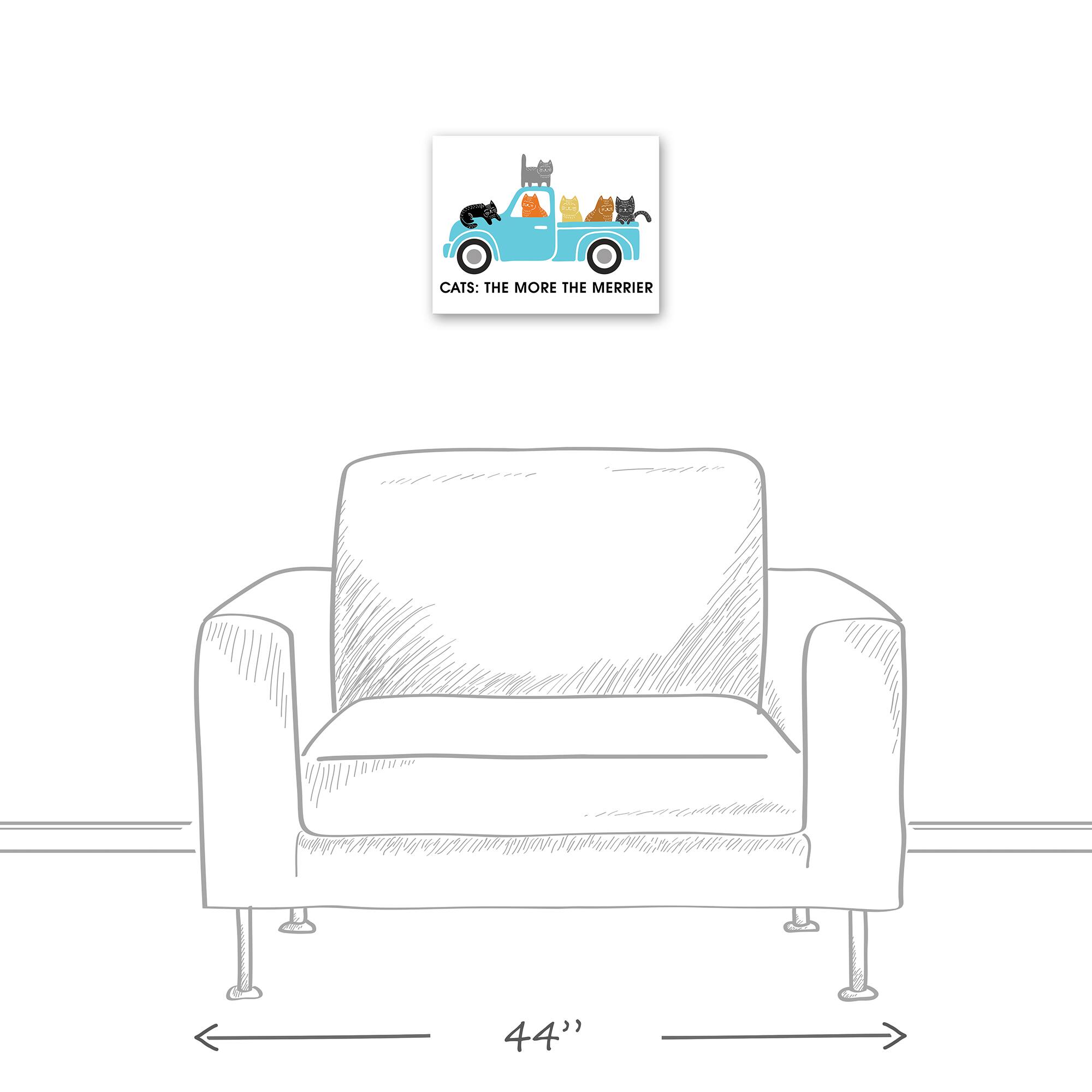 Cats: The More The Merrier Canvas Wall Art