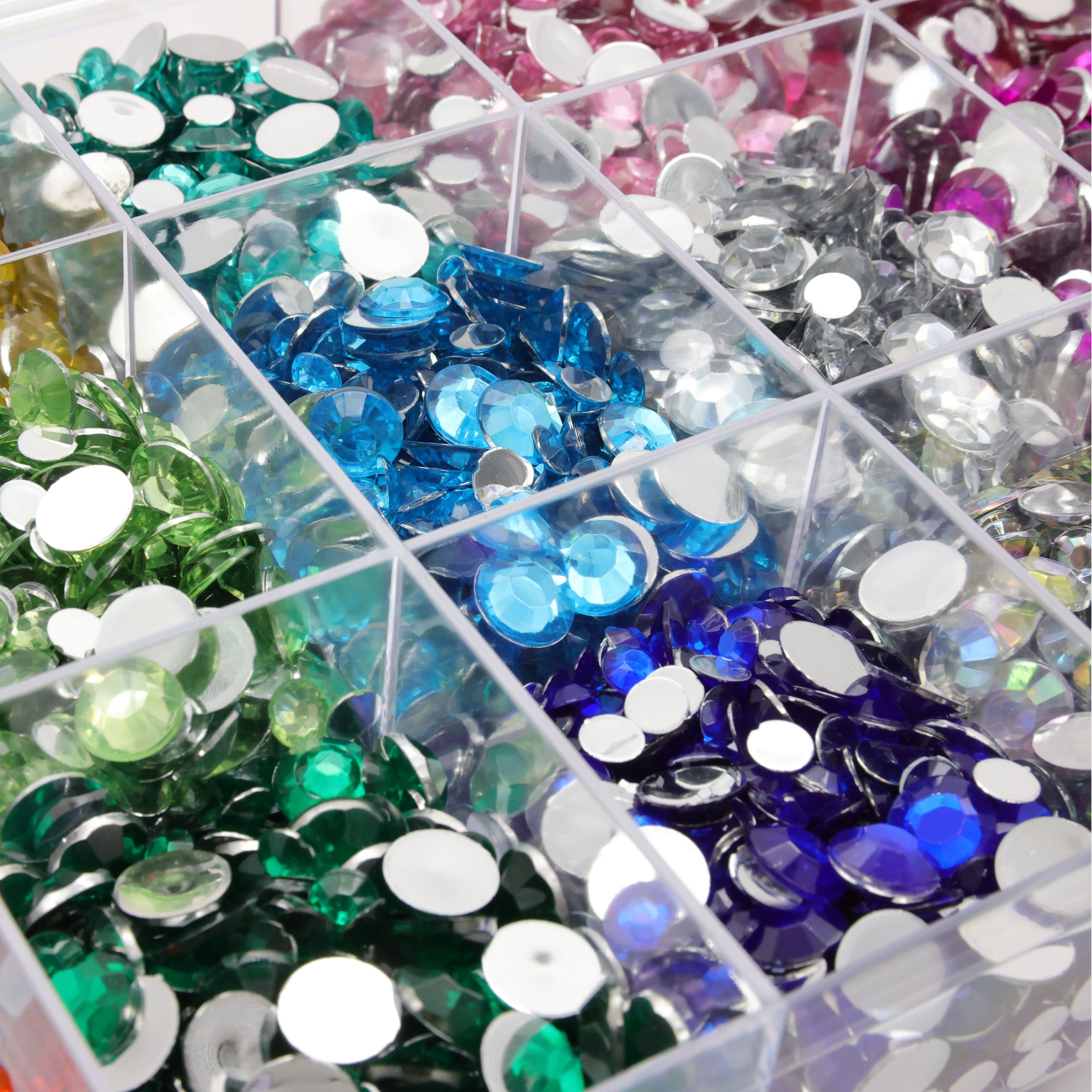 6 Pack: Round Gems Value Pack by Creatology™