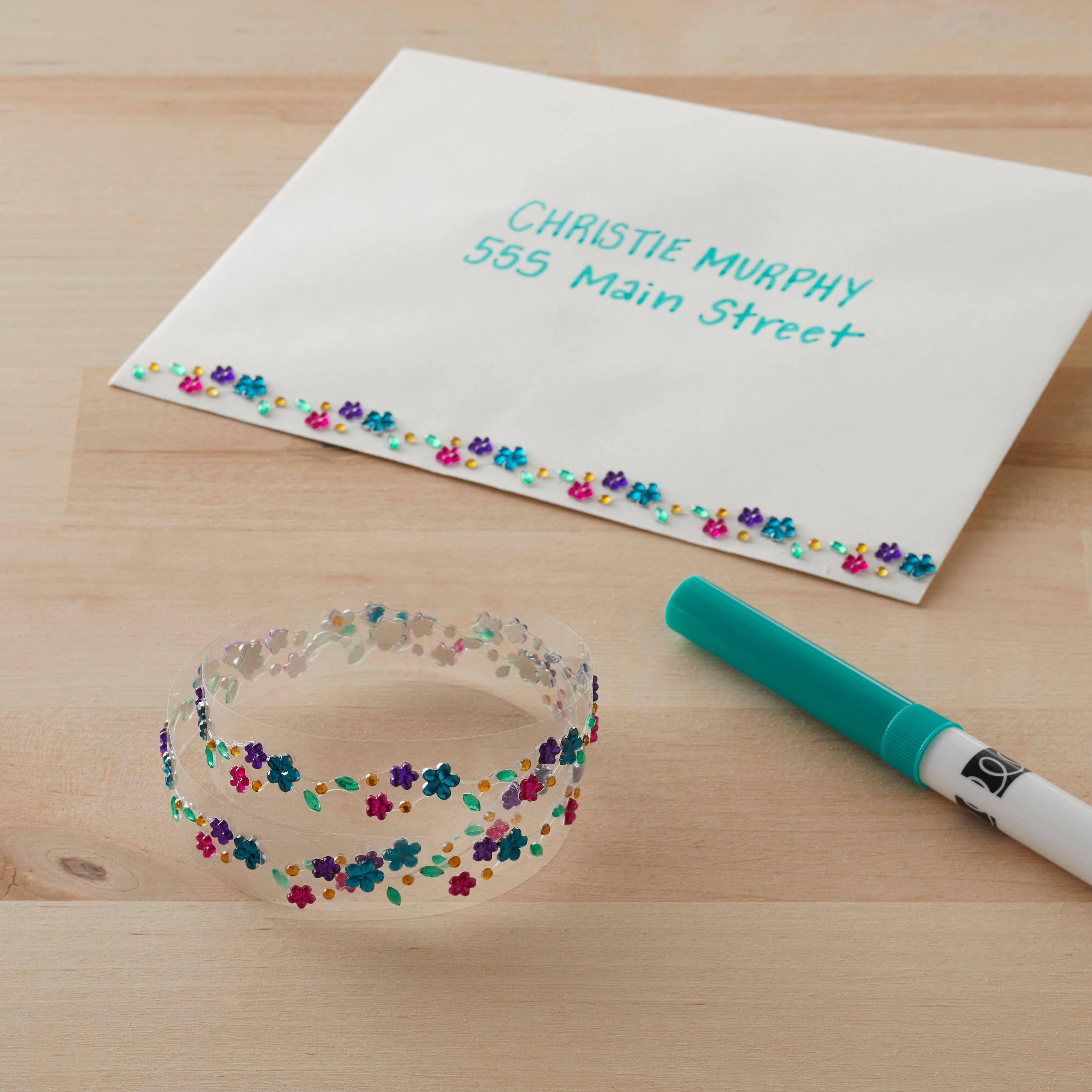 12 Pack: Bling on a Roll™ Flower Mix Stickers by Recollections™