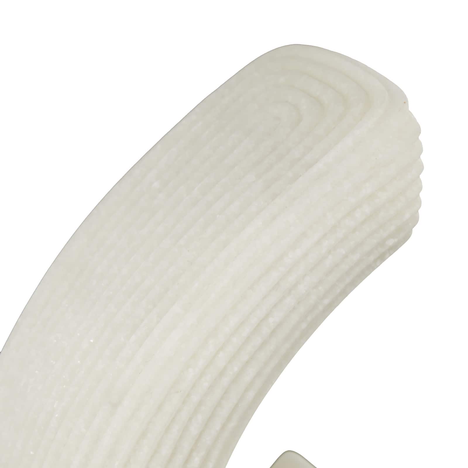 7" White Shimmer Polystone Heart Inspired Decorative Bookends, 2ct.
