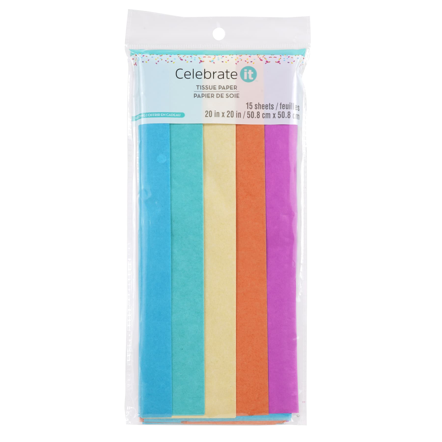 24 Packs: 15 ct. (360 total) Bright Mix Tissue Paper by Celebrate It™