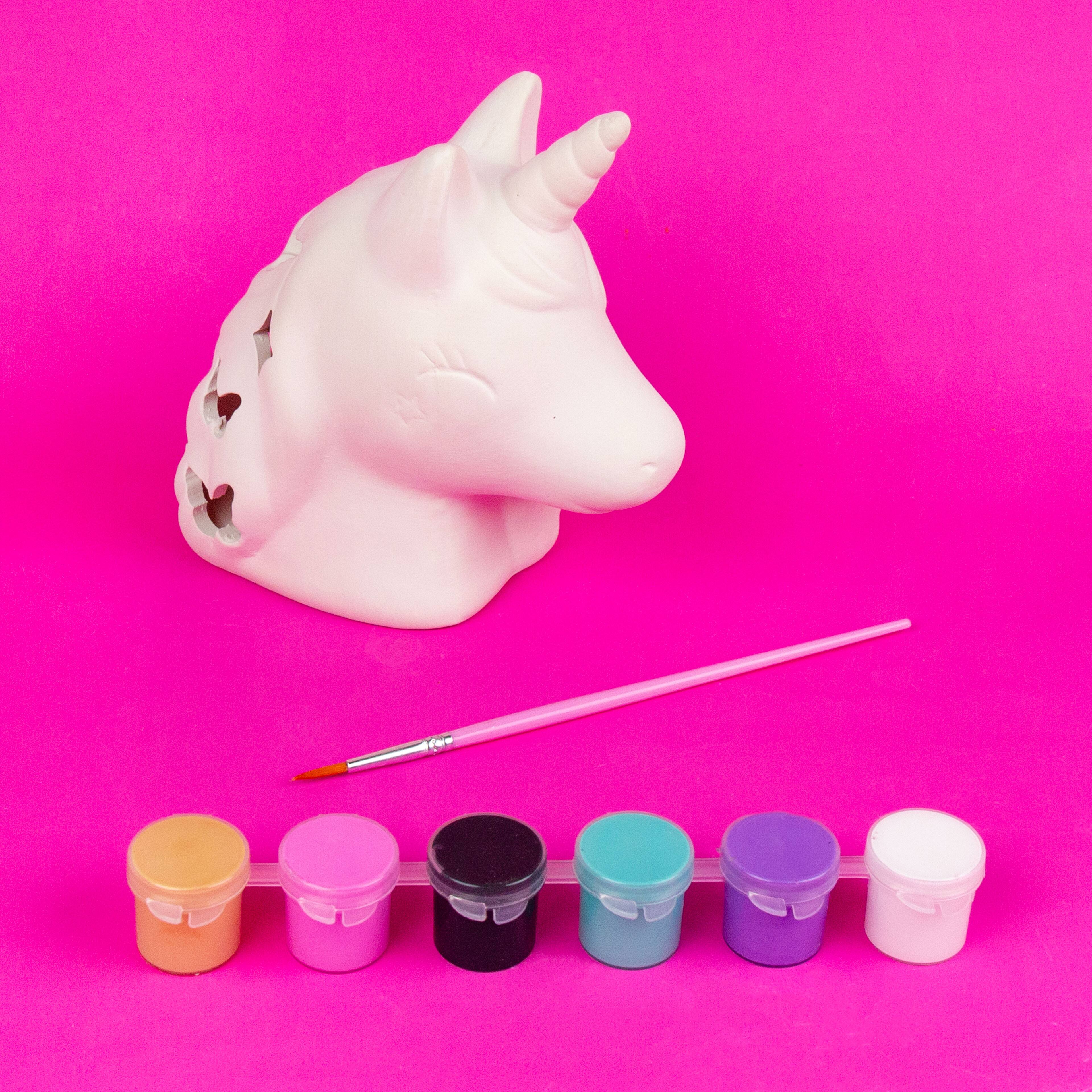 STMT™ True2U™ Paint Your Own Light-Up Unicorn Décor