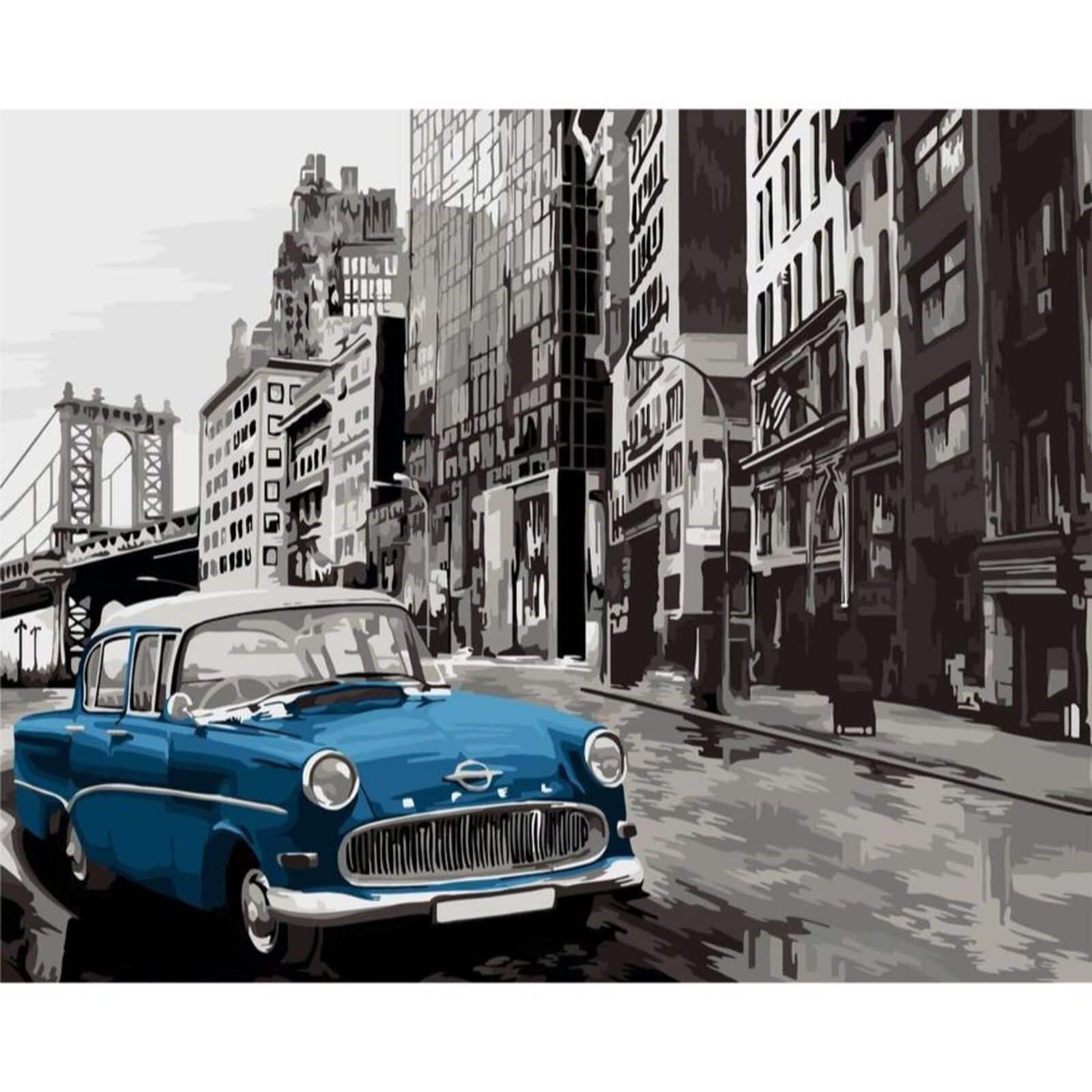 Crafting Spark New York Bridge Painting by Numbers Kit
