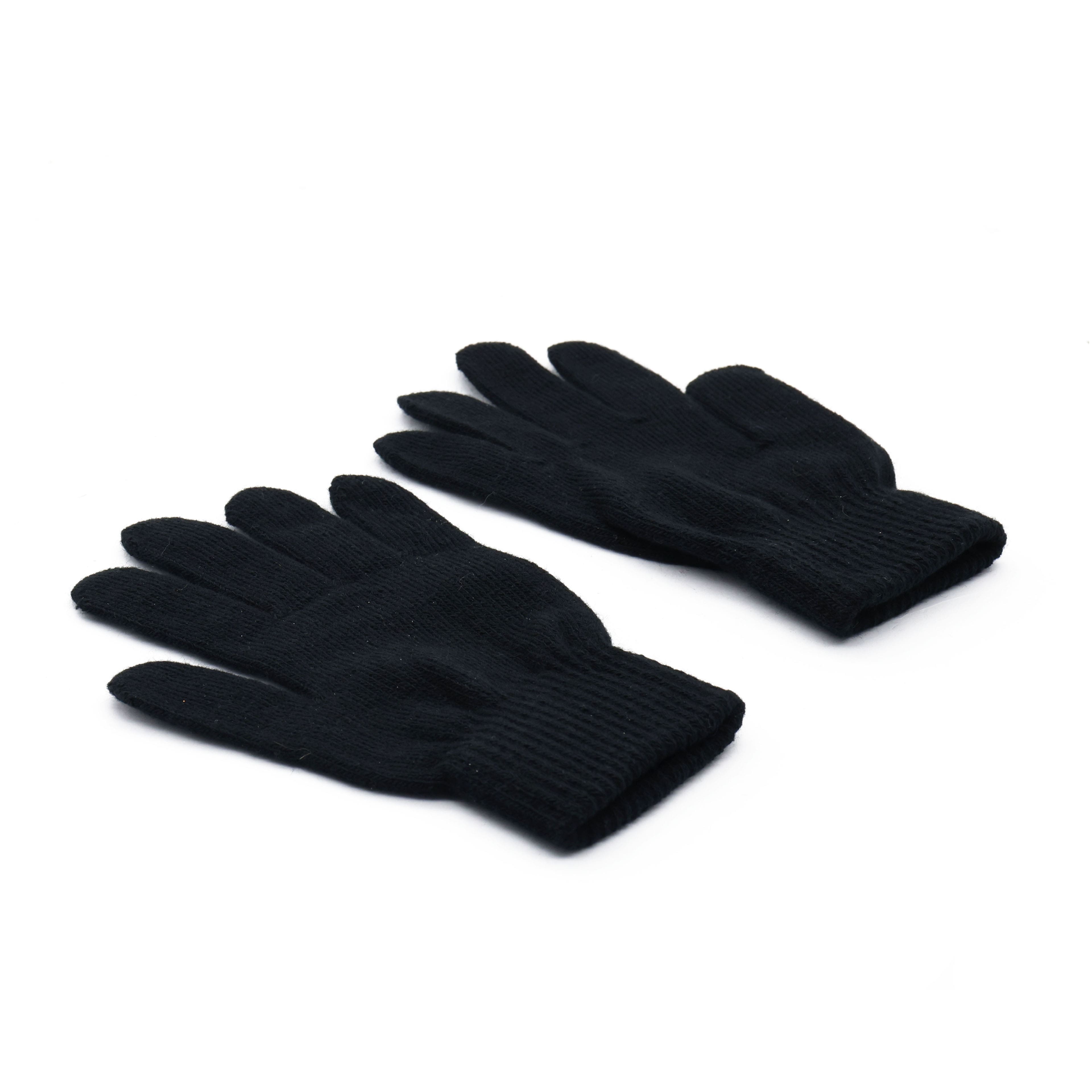 Halloween Solid Black Glove by Celebrate It™