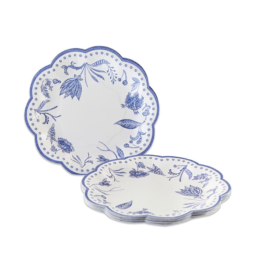 Kate Aspen® 7" Blue Willow Premium Paper Plates, 64ct.