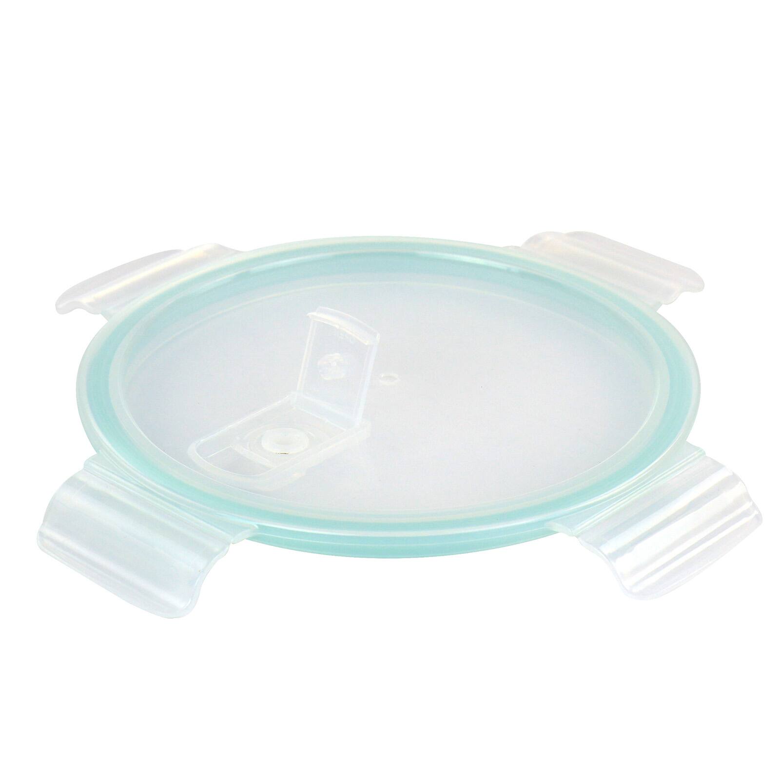 Martha Stewart Round Glass Food Storage Container with Locking Lid