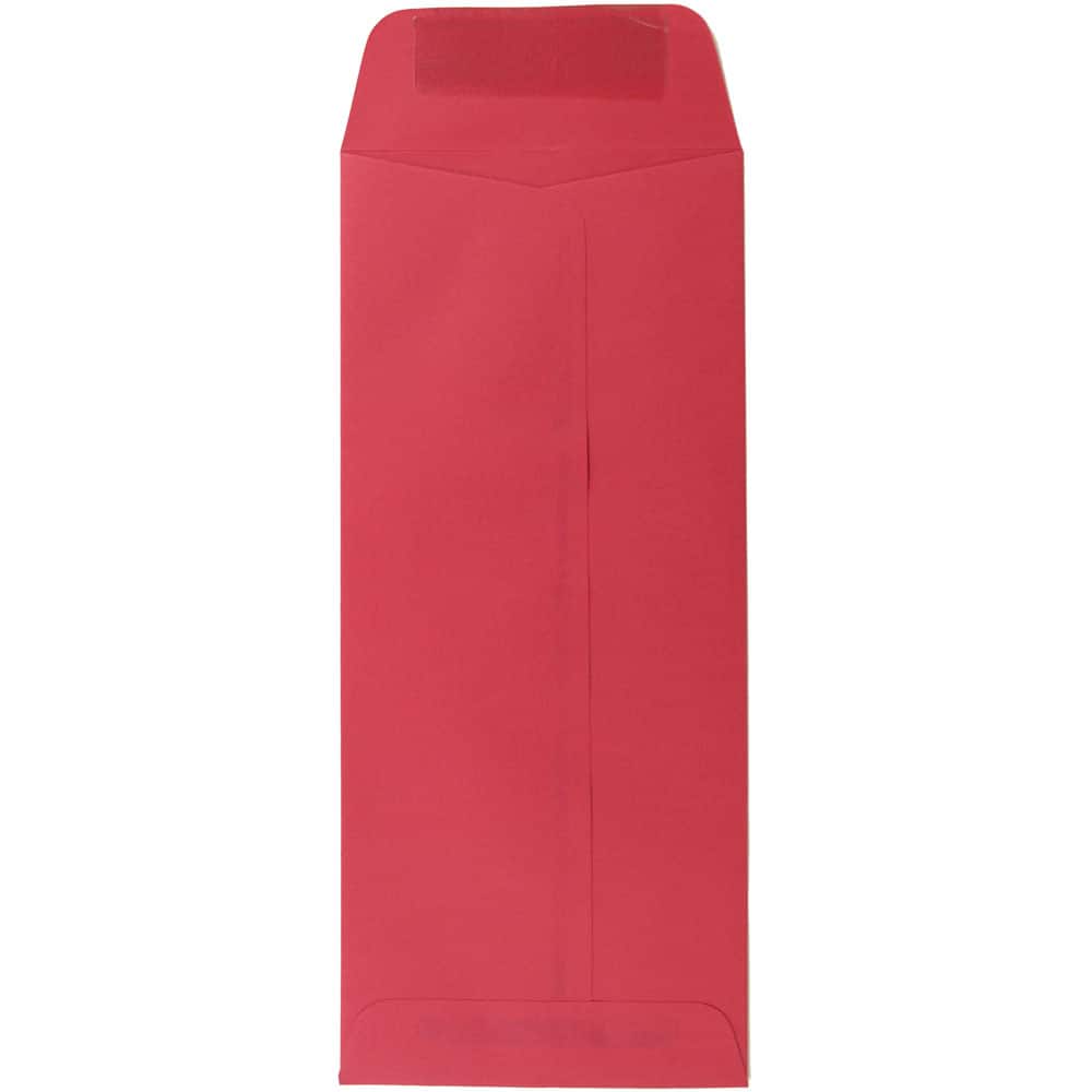 JAM Paper #10 Brite Hue Christmas Red Policy Business Premium Envelopes, 25ct.