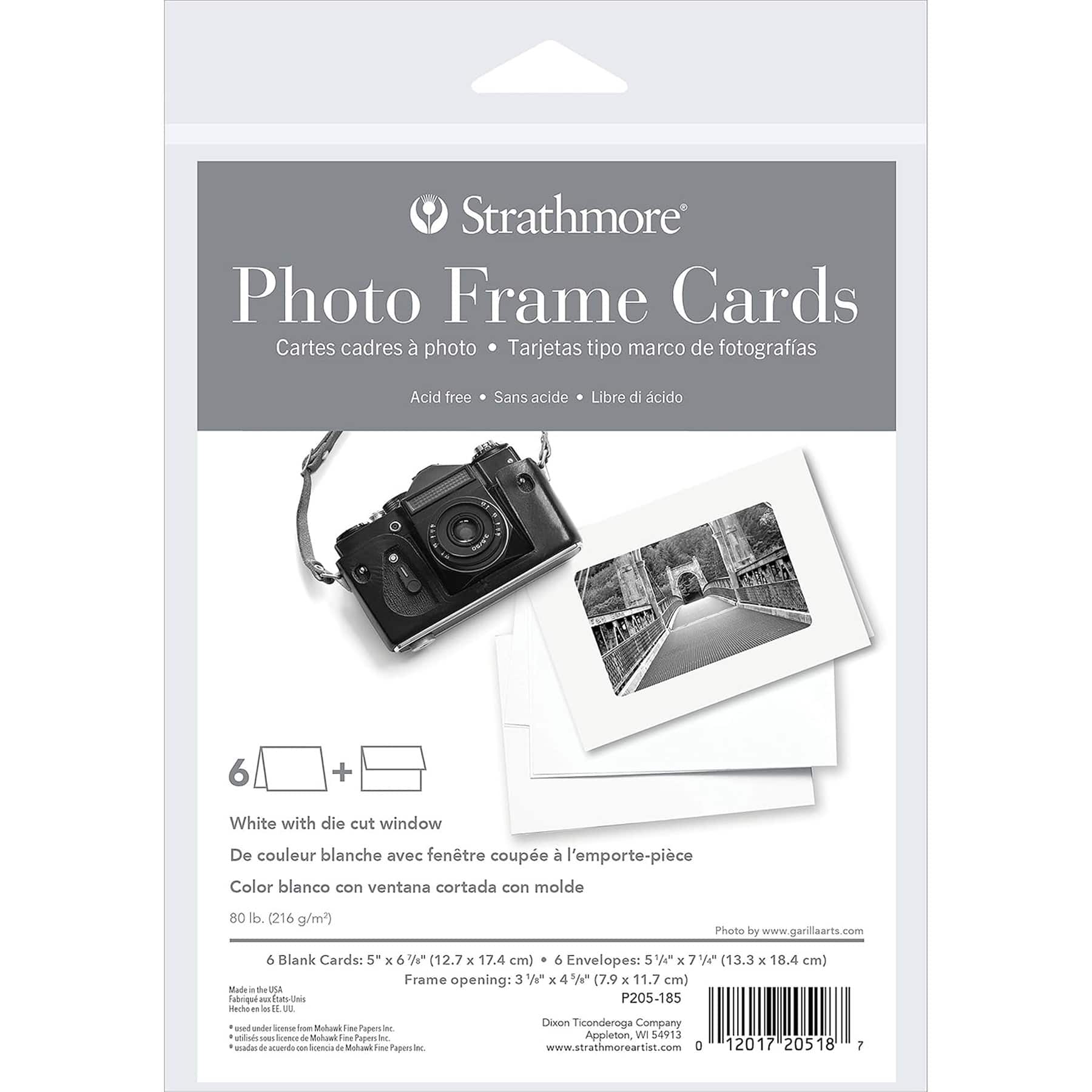 Strathmore® Plain Border Photo Frame Cards & Envelopes Set