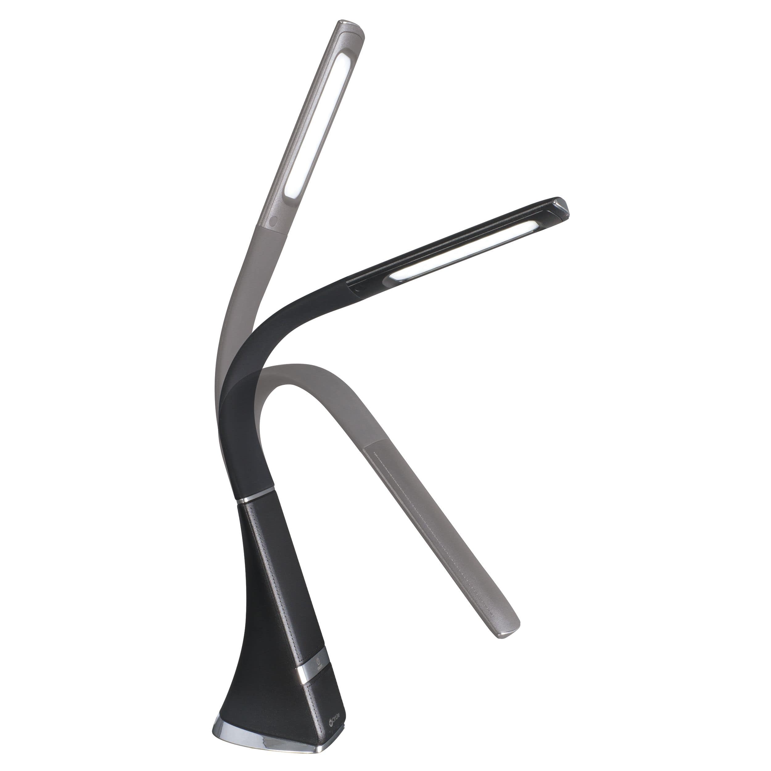 OttLite 16.5" Black LED Craft Anywhere Rechargeable Desk Lamp