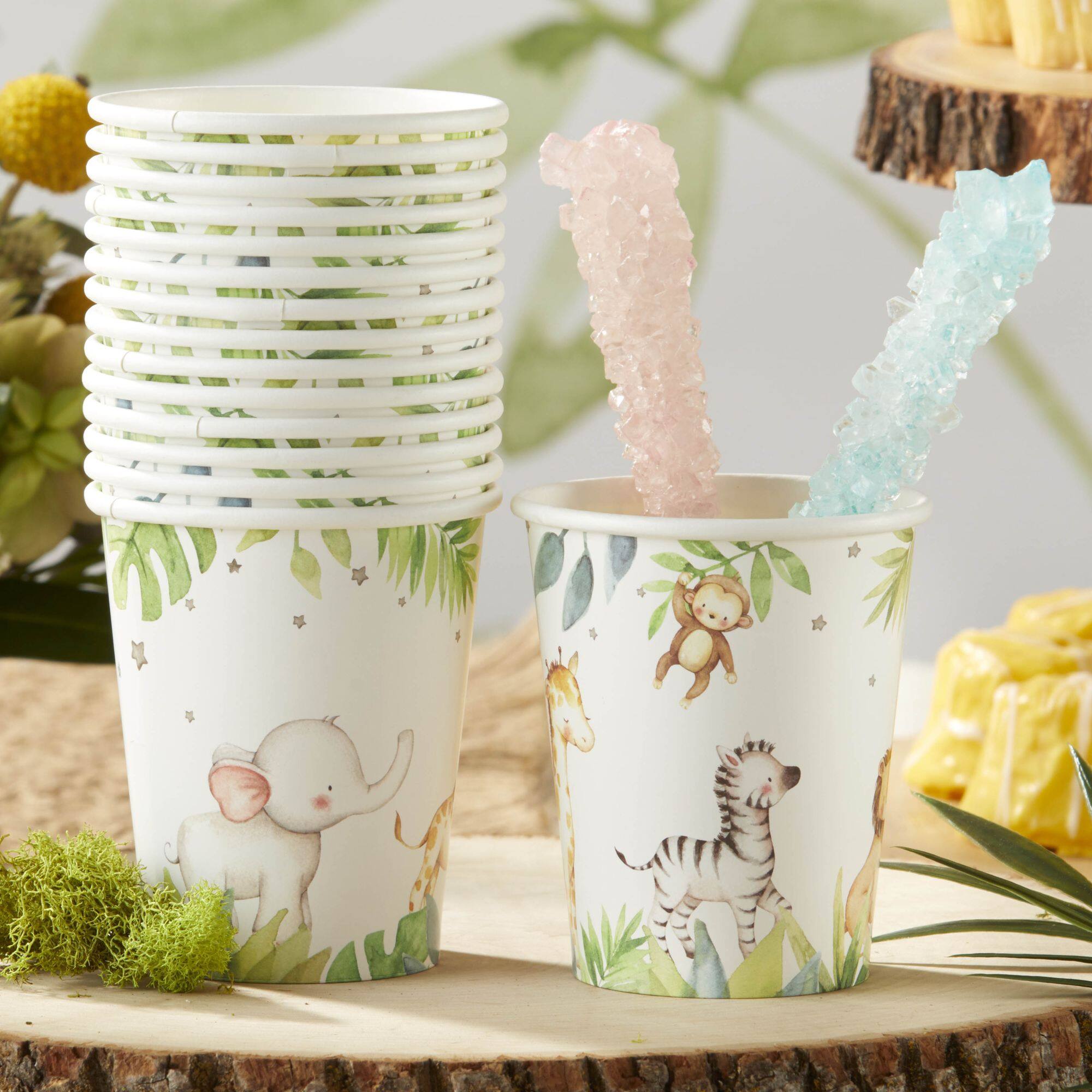 Kate Aspen 7oz. Safari Baby Paper Cups, 16ct.