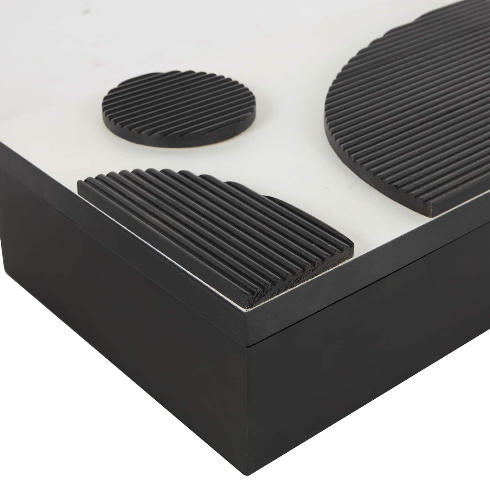 Black Wood Handmade Decorative Box Set