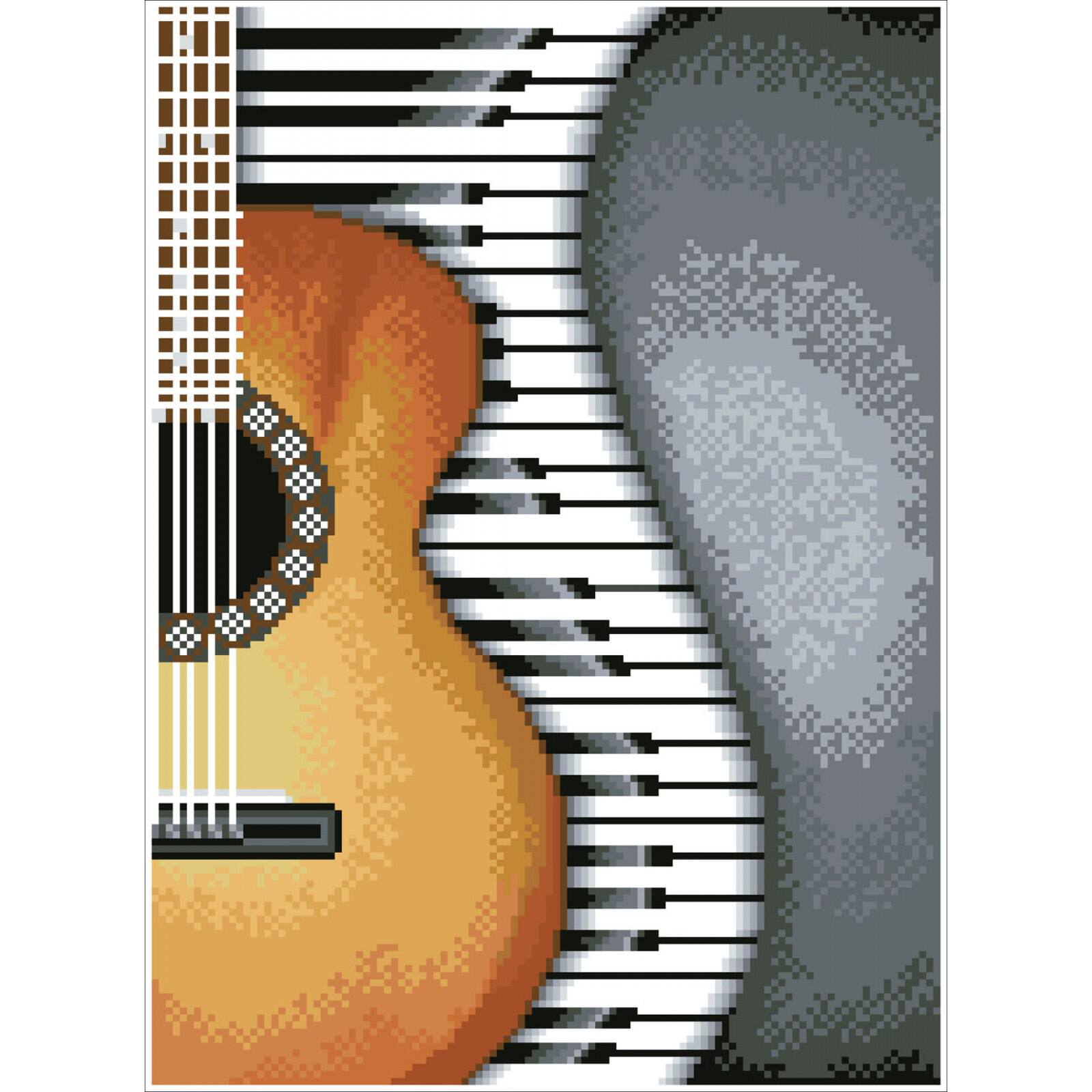 Diamond Dotz® Intermediate Classical Jazz Pre-Framed Diamond Painting Kit