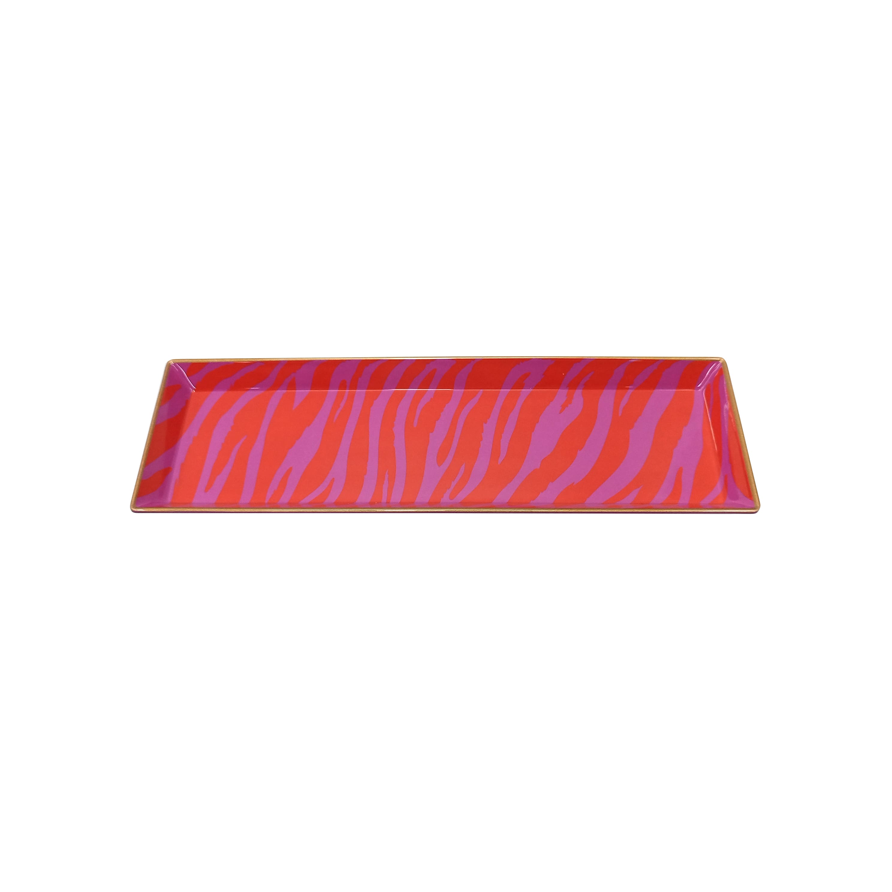 Pink Jungle 16" Tiger Print Melamine Tray by Celebrate It™