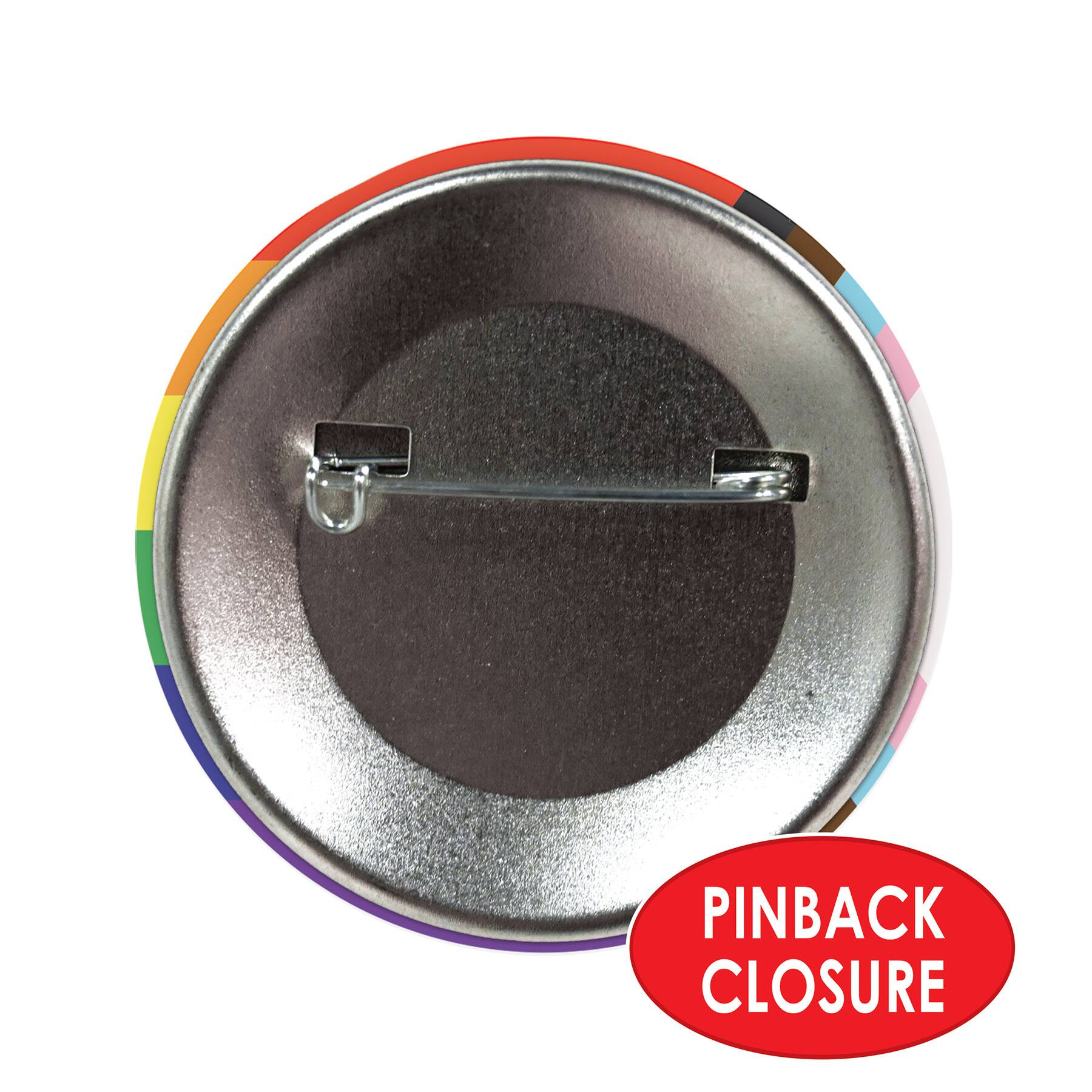Beistle 2" Pride Flag Buttons, 6ct.