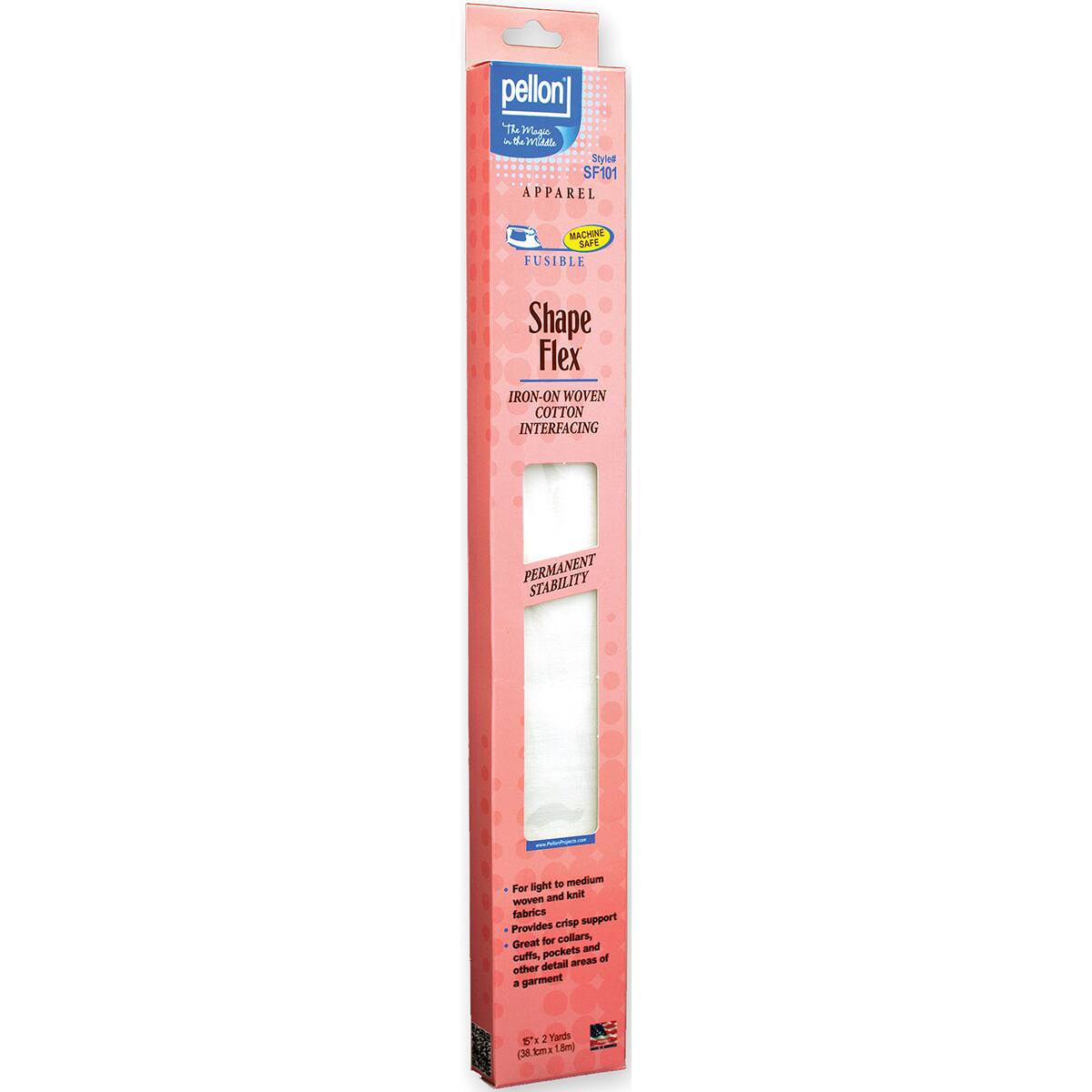 Pellon® Shape-Flex® Woven Interfacing, 15'' x 2yd.
