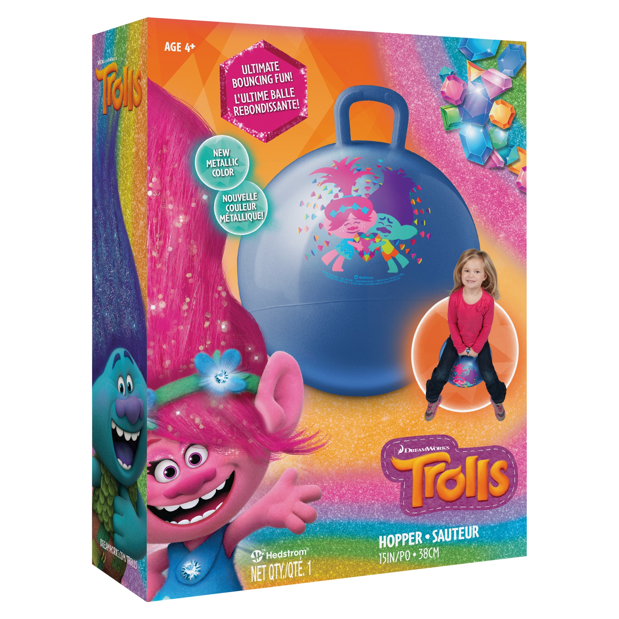 Hedstrom 15" Trolls Hopper Ball