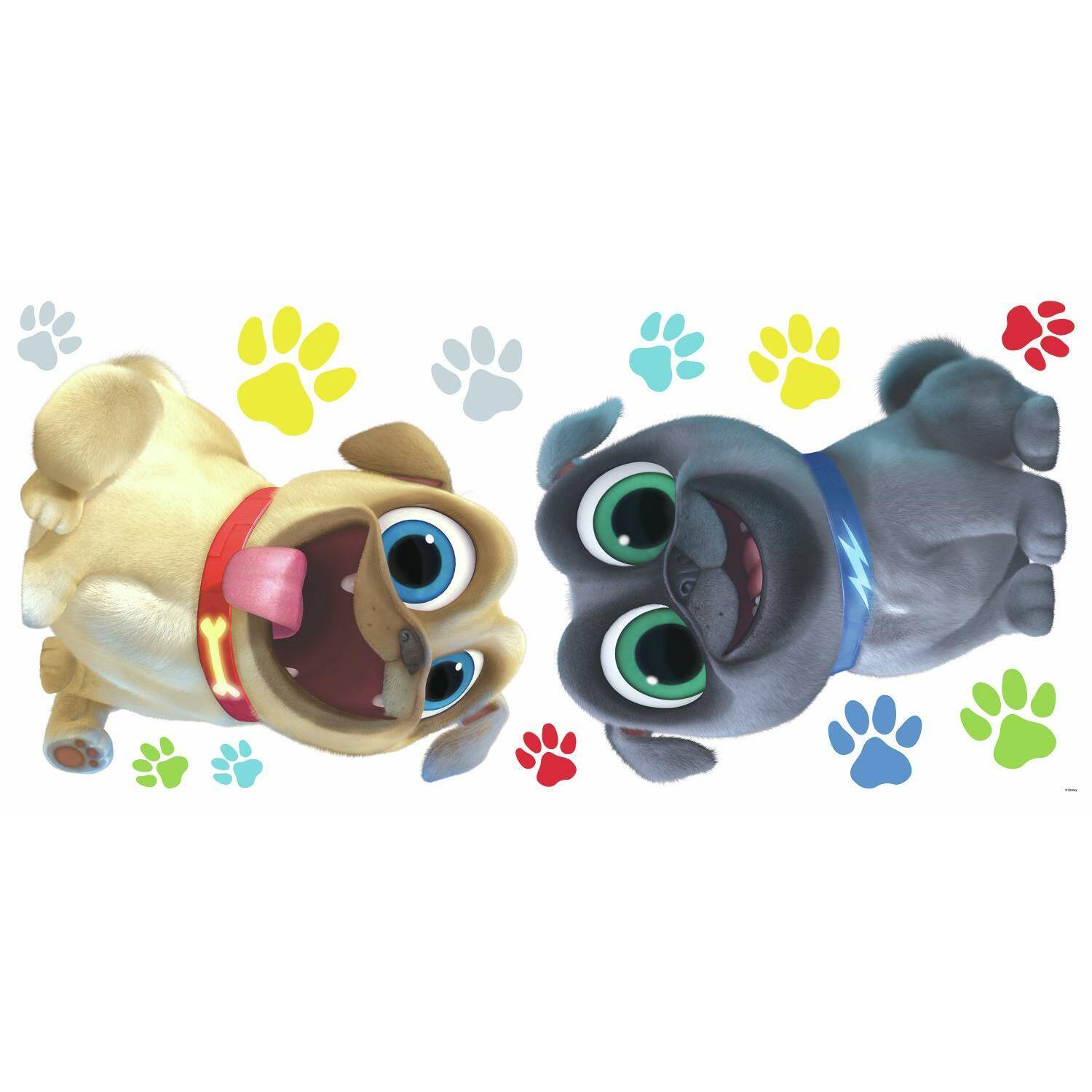RoomMates Puppy Dog Pals Peel & Stick Giant Wall Decals