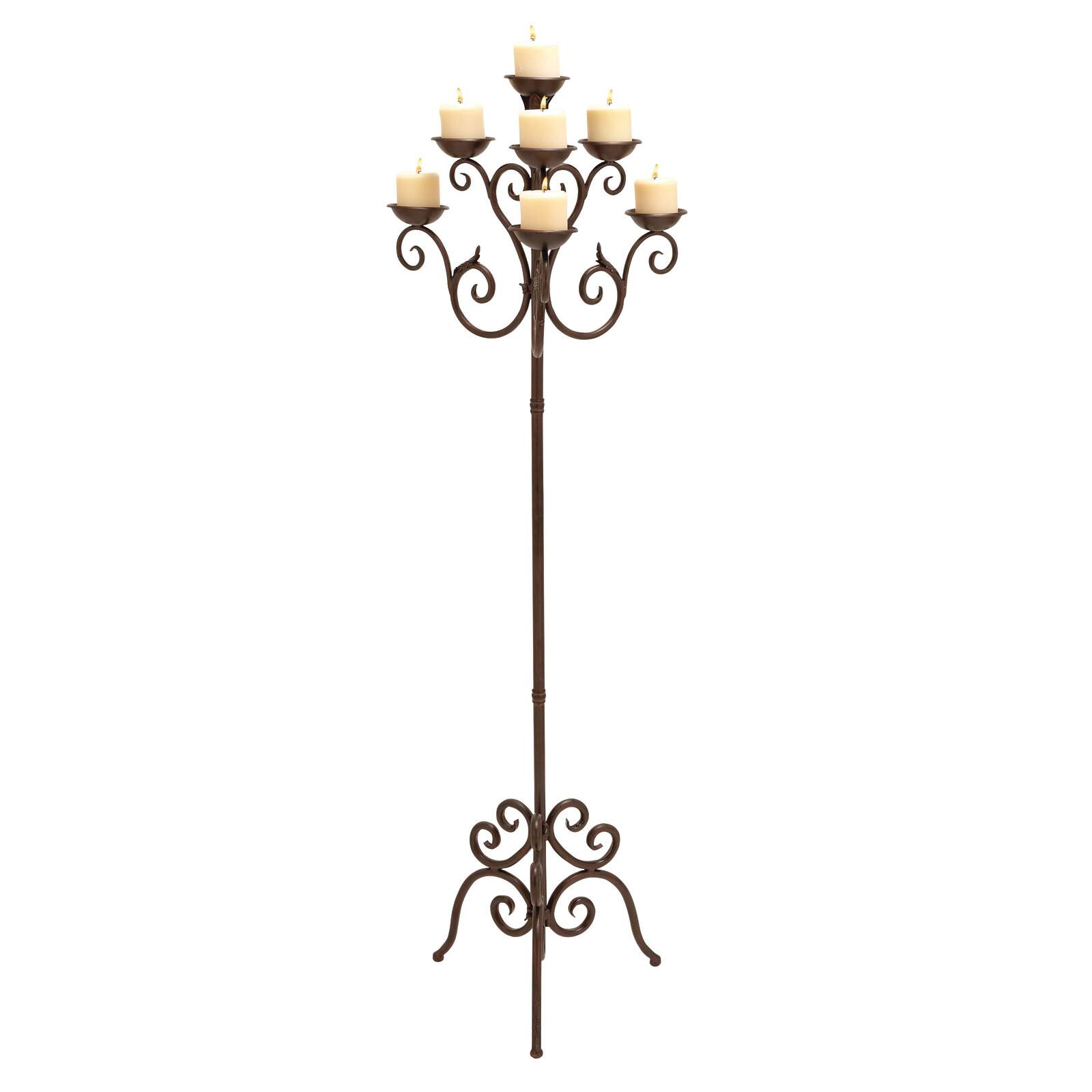 5ft. Brown Traditional Candle Holder Lantern | Michaels