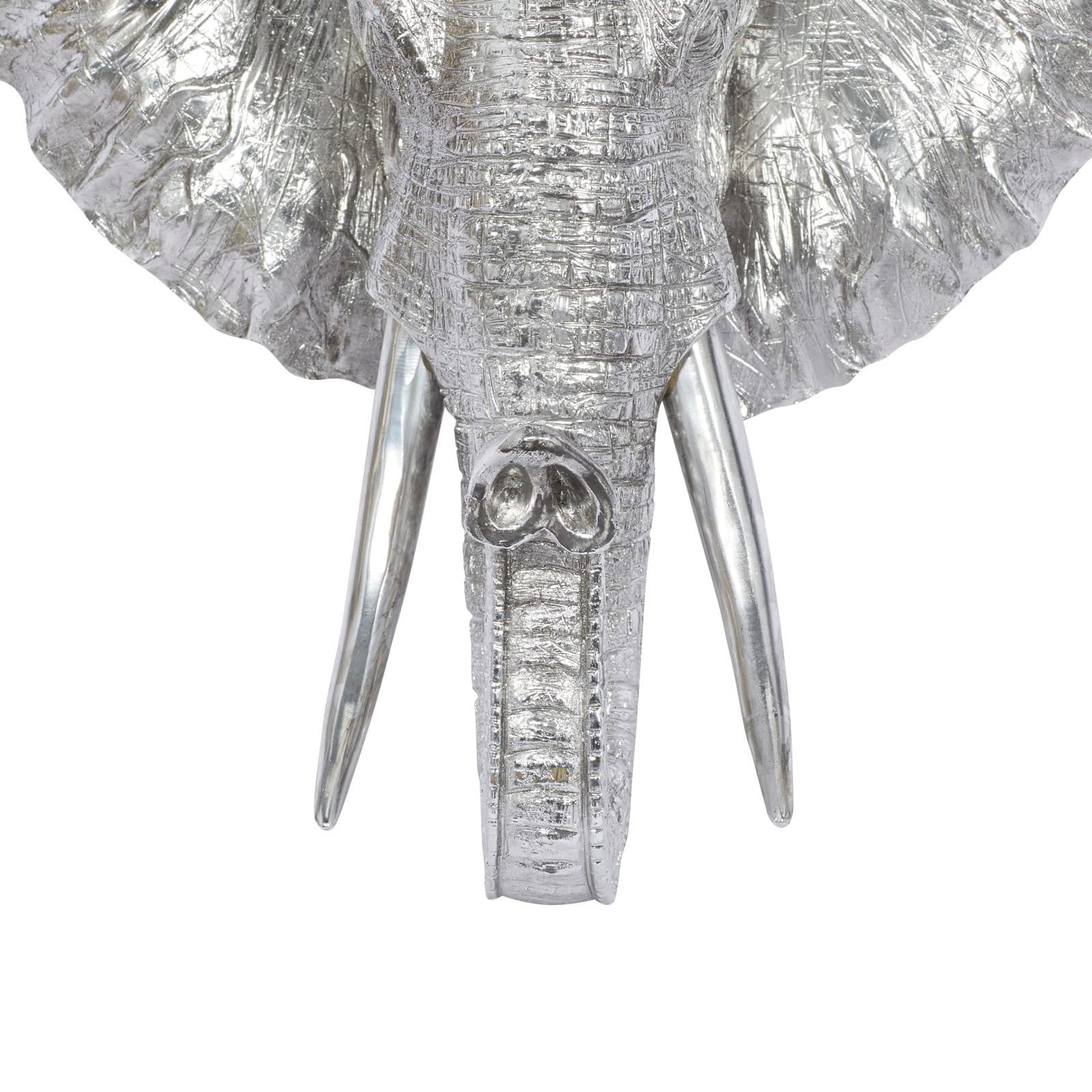 Silver Polystone Eclectic Wall Decor, 16" x 16"