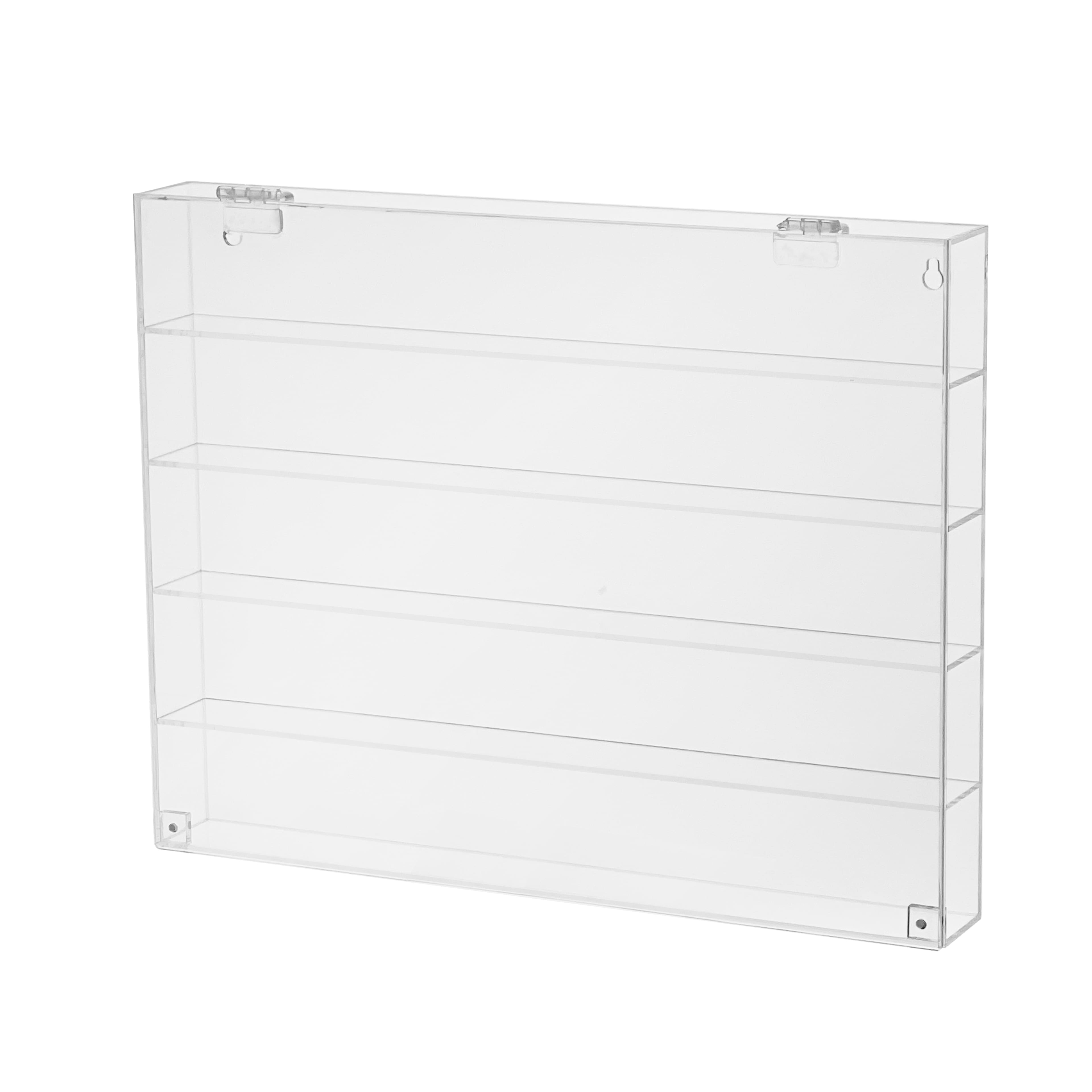 Clear Front Loading Mini Figure Shadow Box with Shelves by Studio Décor®