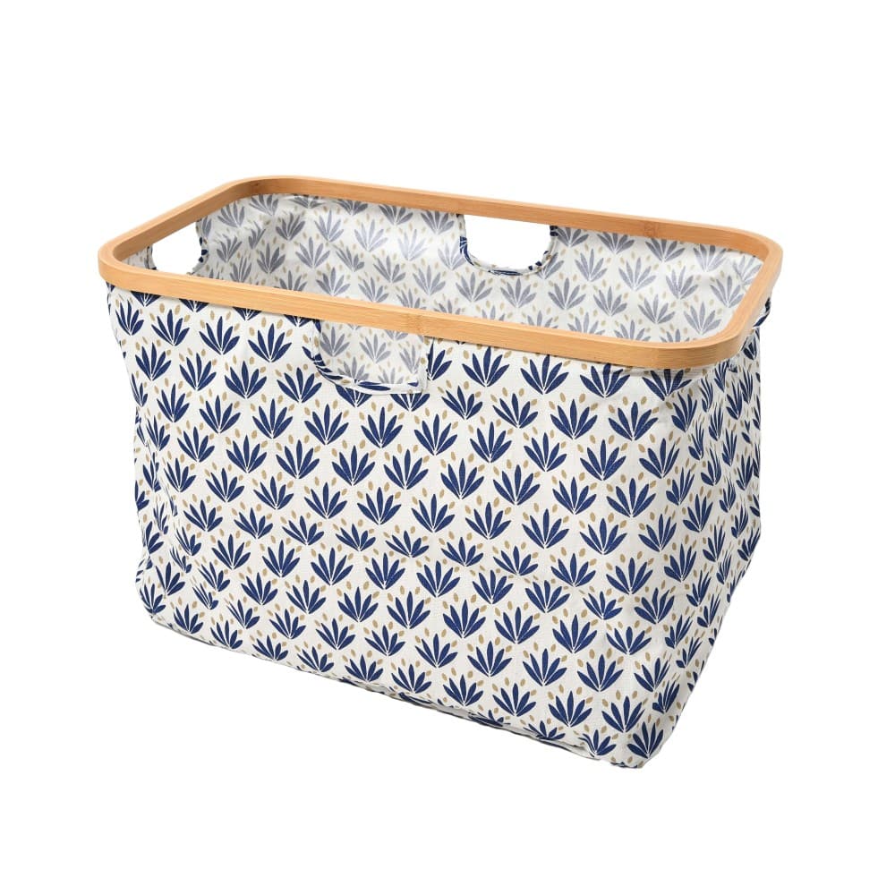 Household Essentials Krush Bamboo Rimmed Basket
