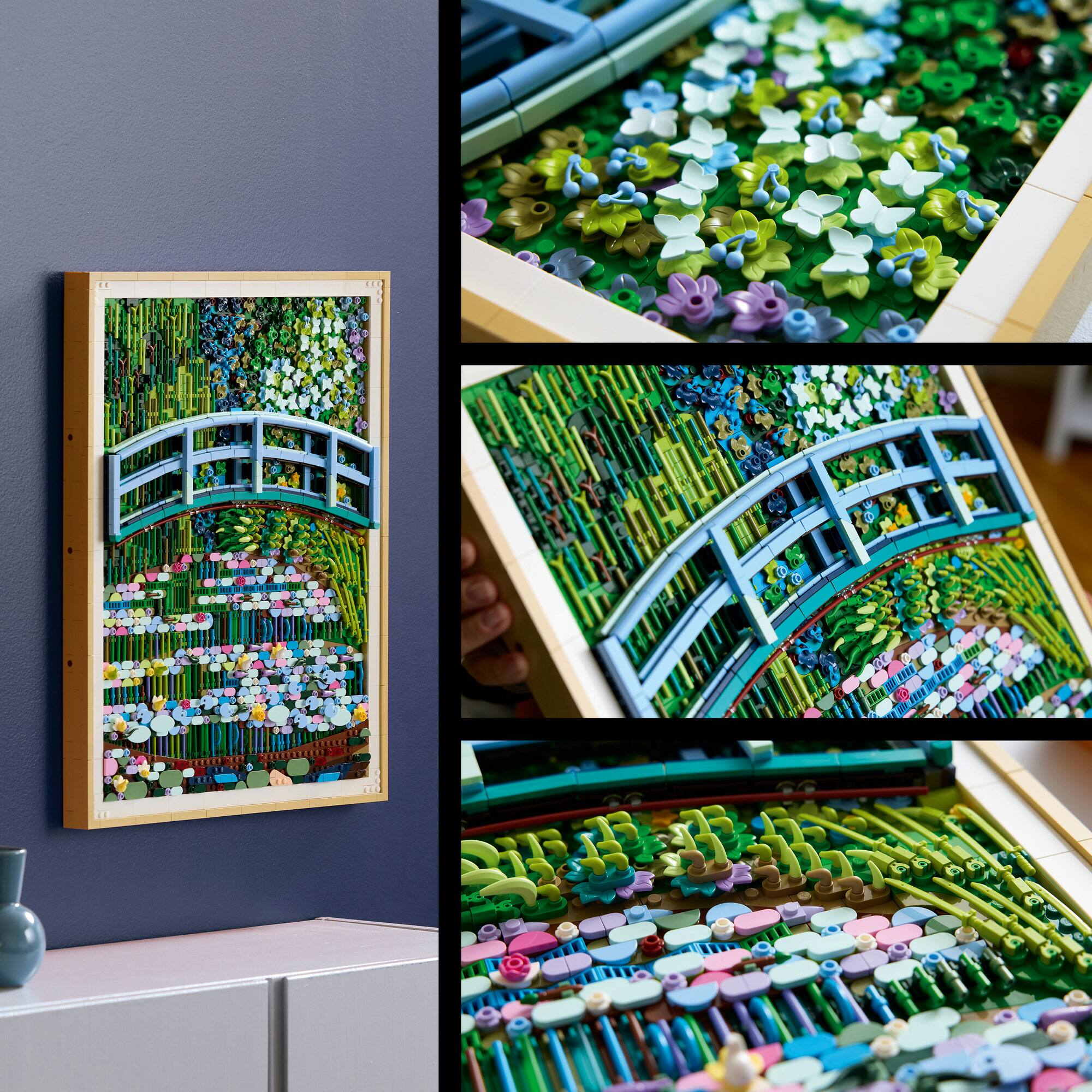 LEGO® Claude Monet Bridge over a Pond of Water Lilies ART Kit 31220