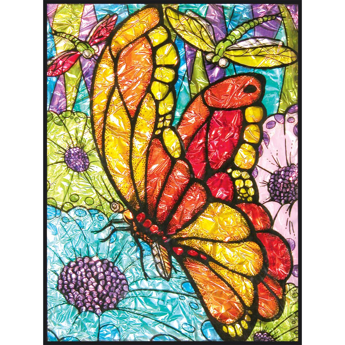 Royal & Langnickel® Butterflies Foil Paint By Number Kit