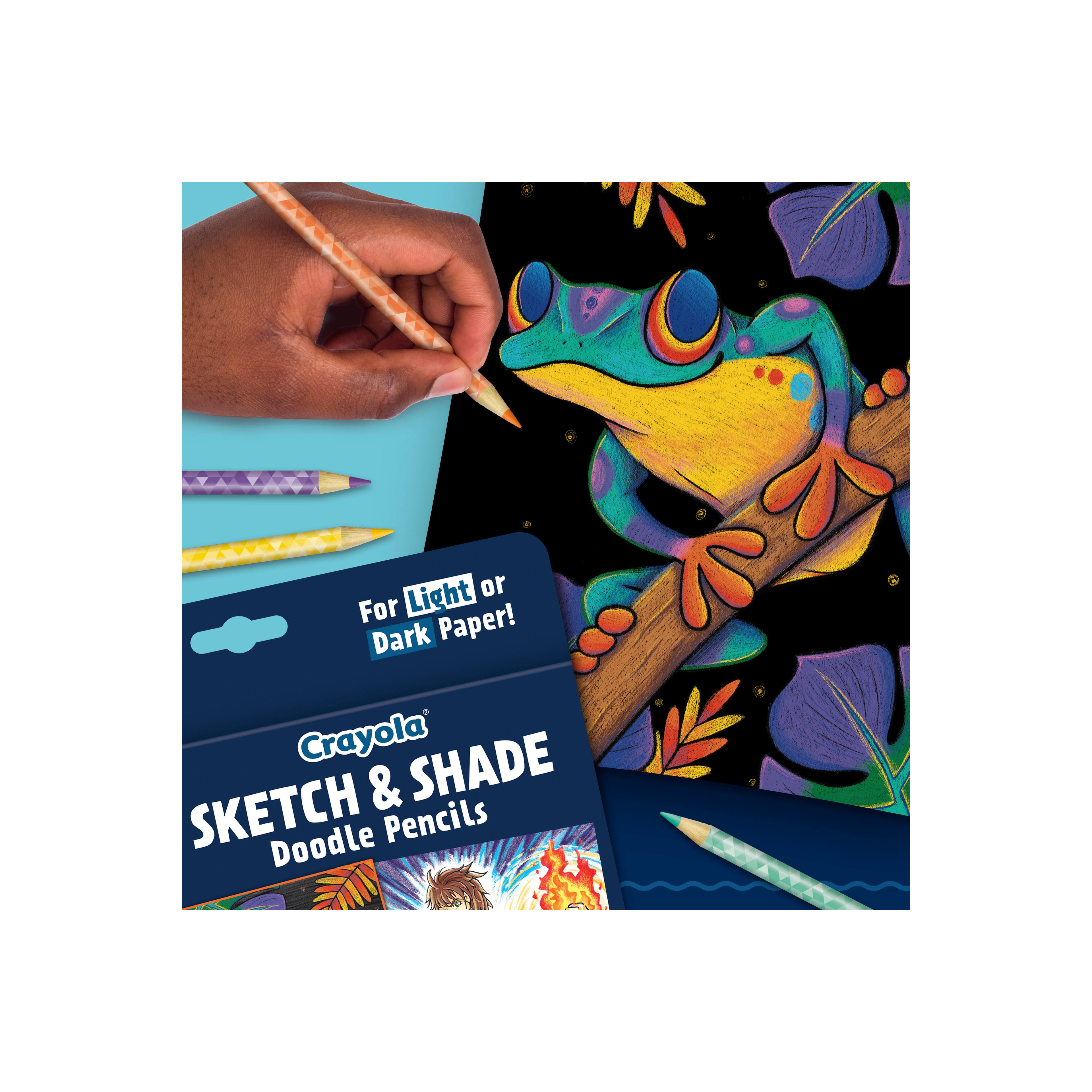 Crayola® Sketch & Shade Doodle Pencils, 14ct.