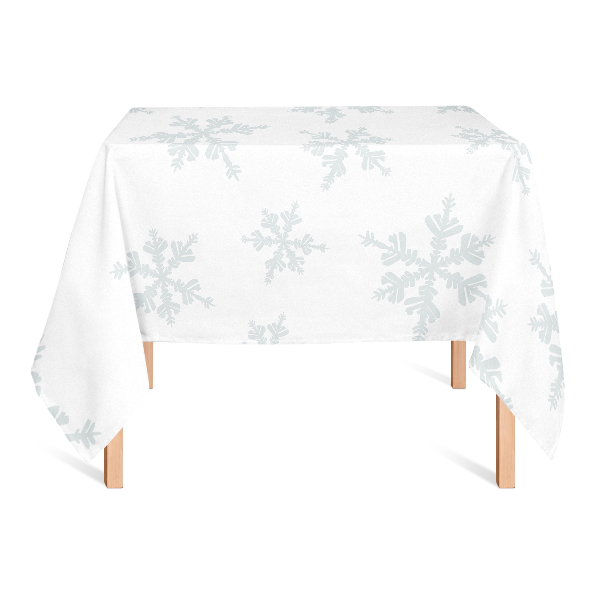 Snowflake Pattern 58" x 58" Tablecloth