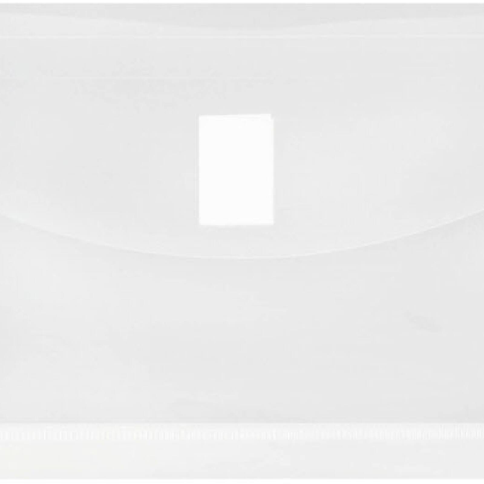 JAM Paper 5.25" x 10" Plastic #10 Business Filing Envelopes with Hook & Loop Closure, 108ct.