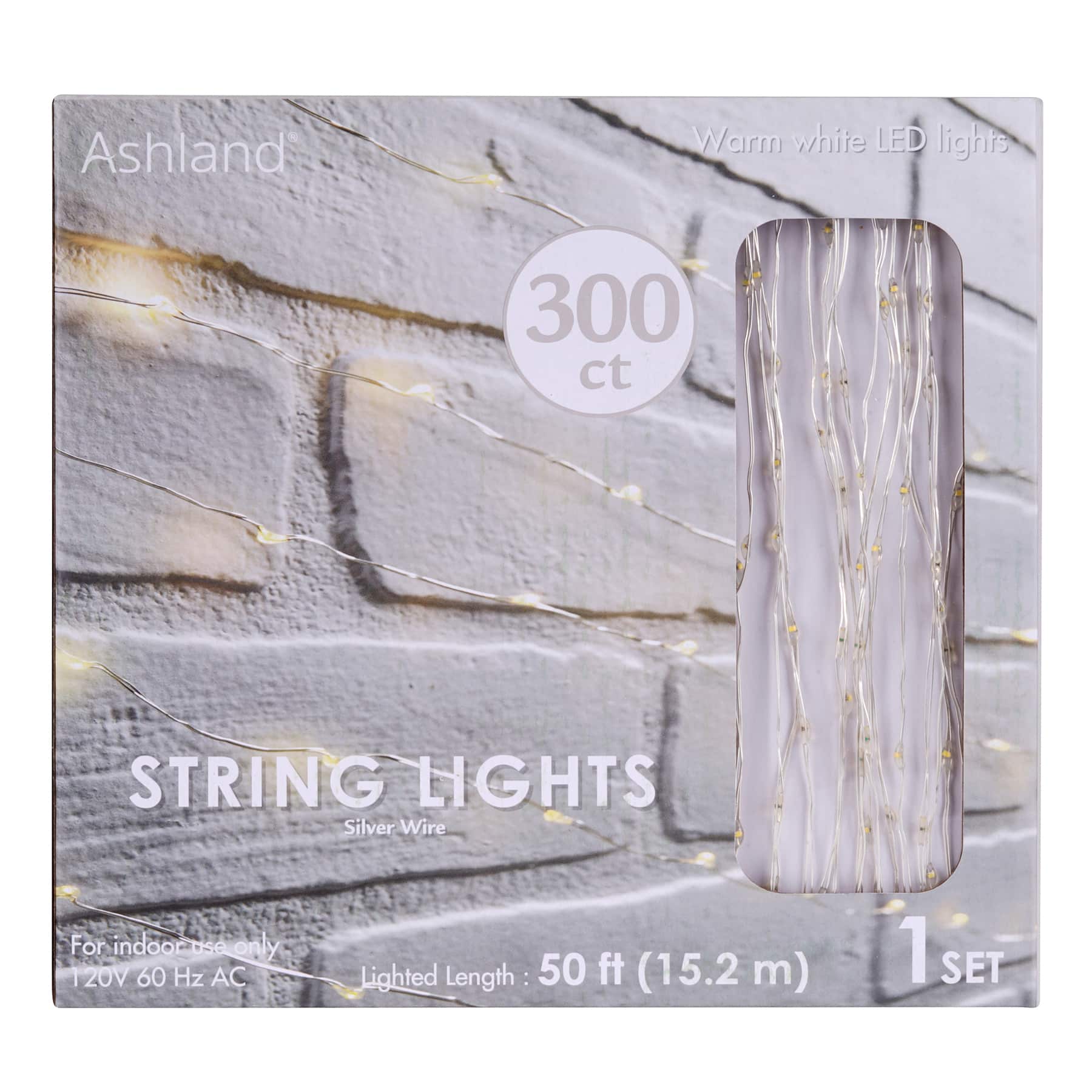 300ct. Warm White LED String Lights by Ashland®