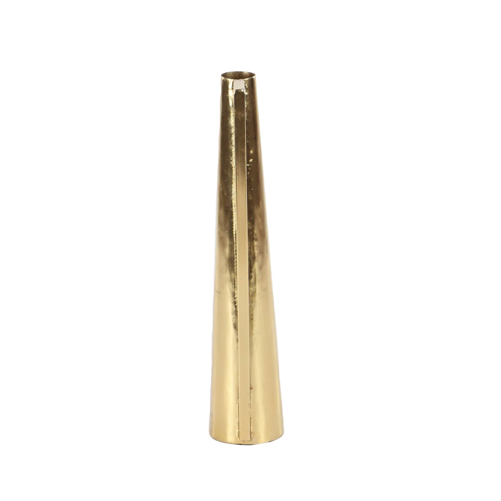 Gold Metal Glam Vase Set