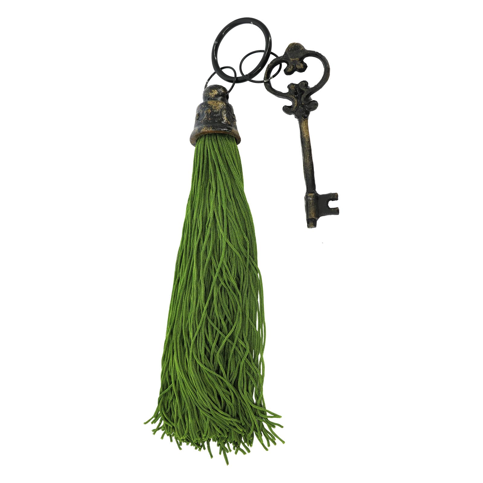 13.75" Key with Green Tassel Wall Décor by Ashland®