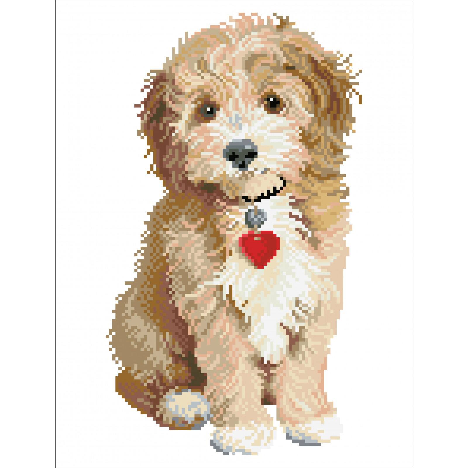 Diamond Dotz® Lovely Boy Diamond Painting Artwork Kit