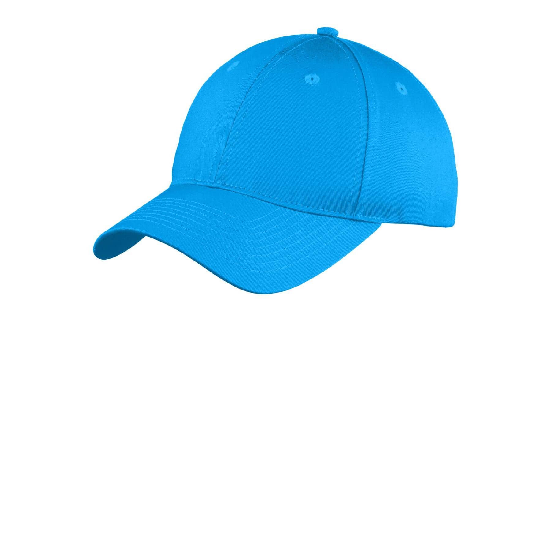 Port & Company® Six-Panel Unstructured Twill Cap