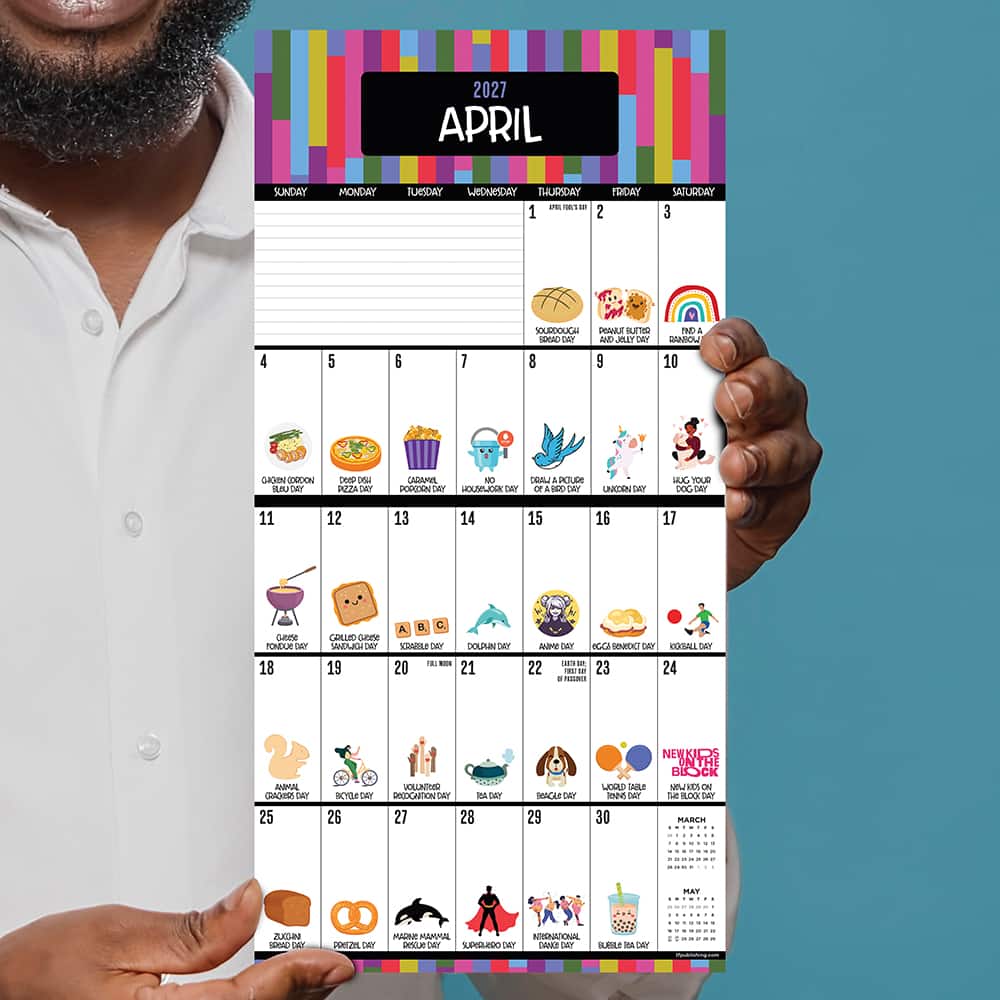 2027 Every Day's A Holiday Mini Calendar