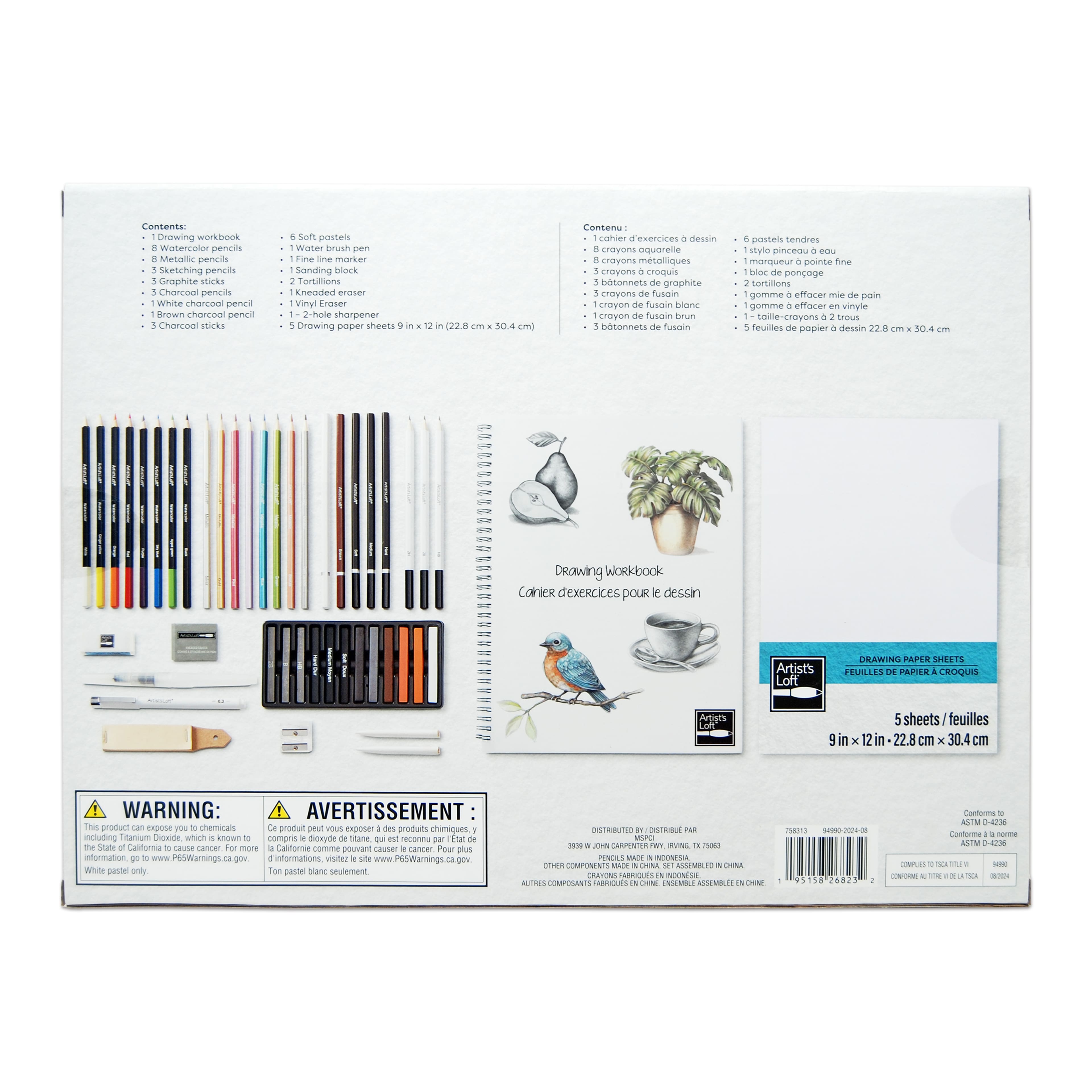 6 Pack: Drawing Technique Set by Artist's Loft™